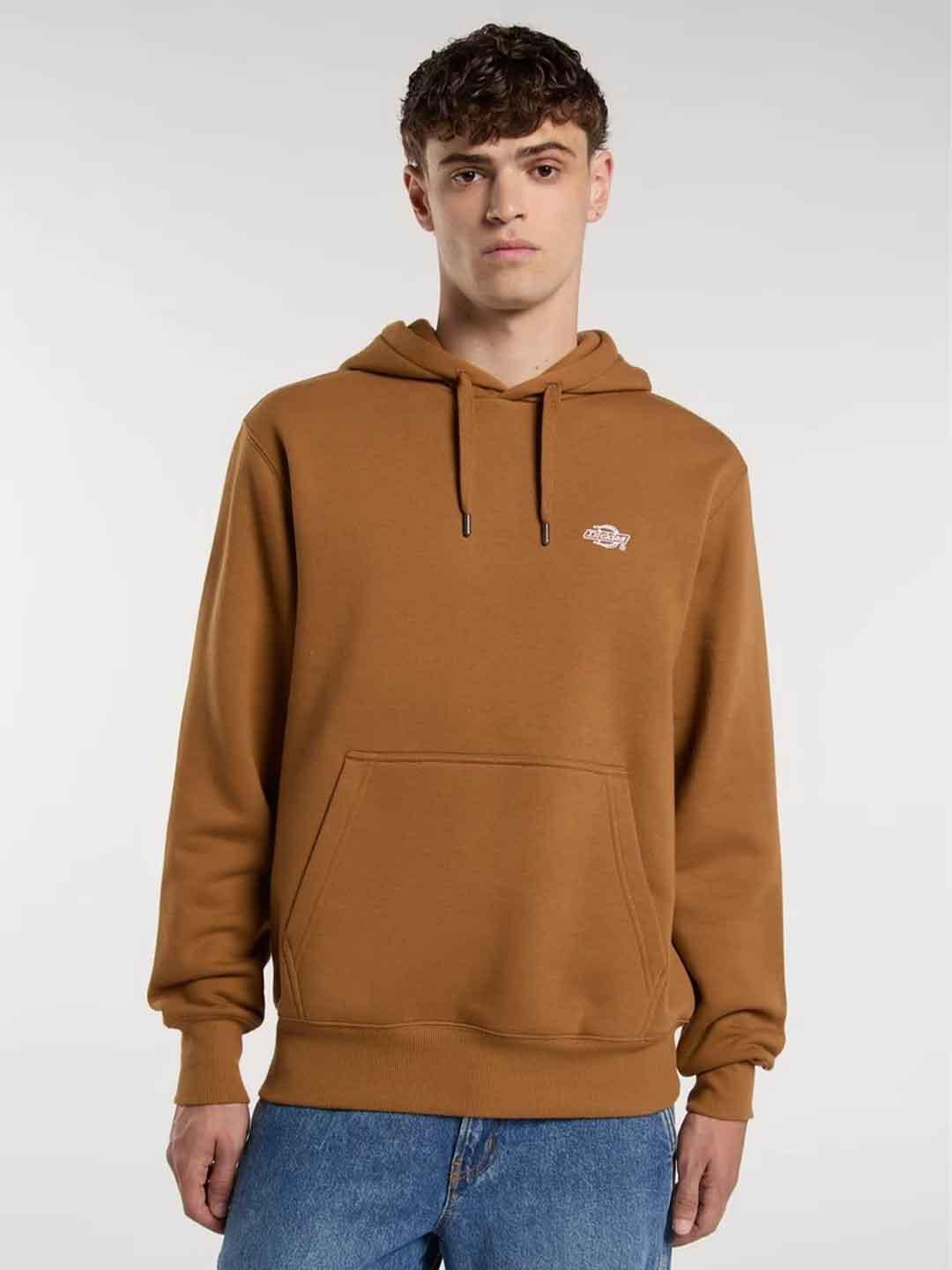 Dickies Summerdale felpa cuoio DK0A4Y6P0BD1 CUOIO DICKIES