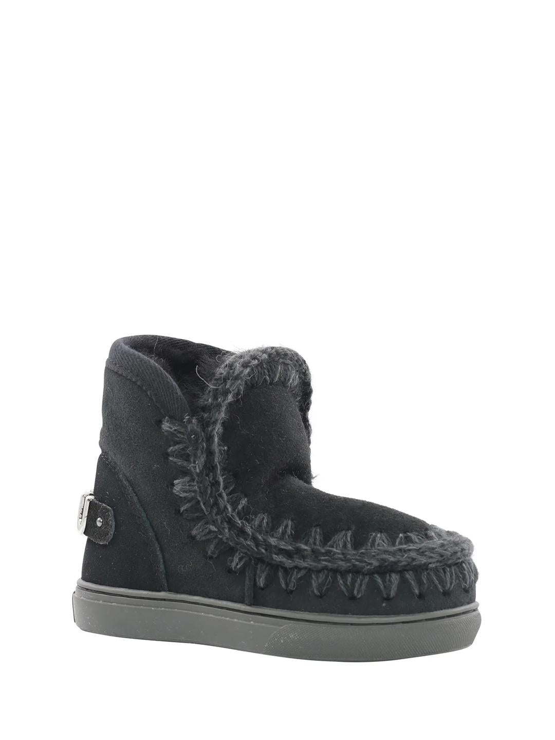 Mou Eskimo kid stivali kids nero basso FK111015A NERO MOU