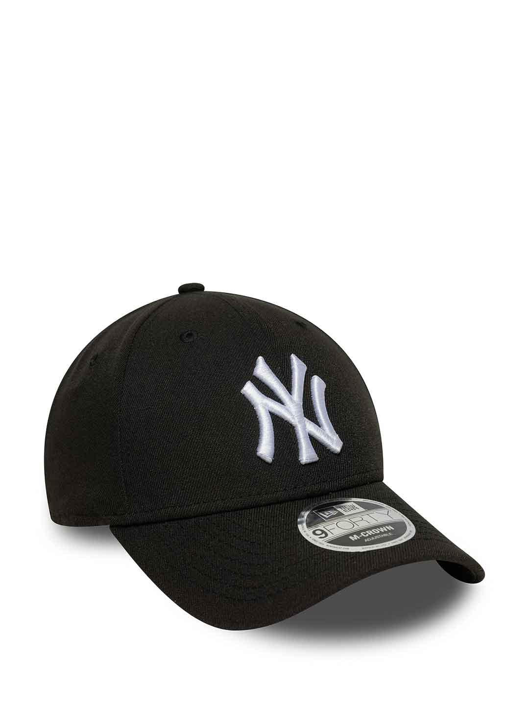 New Era 9FORTY cappello nero con logo bianco 60691059 NERO NEW ERA