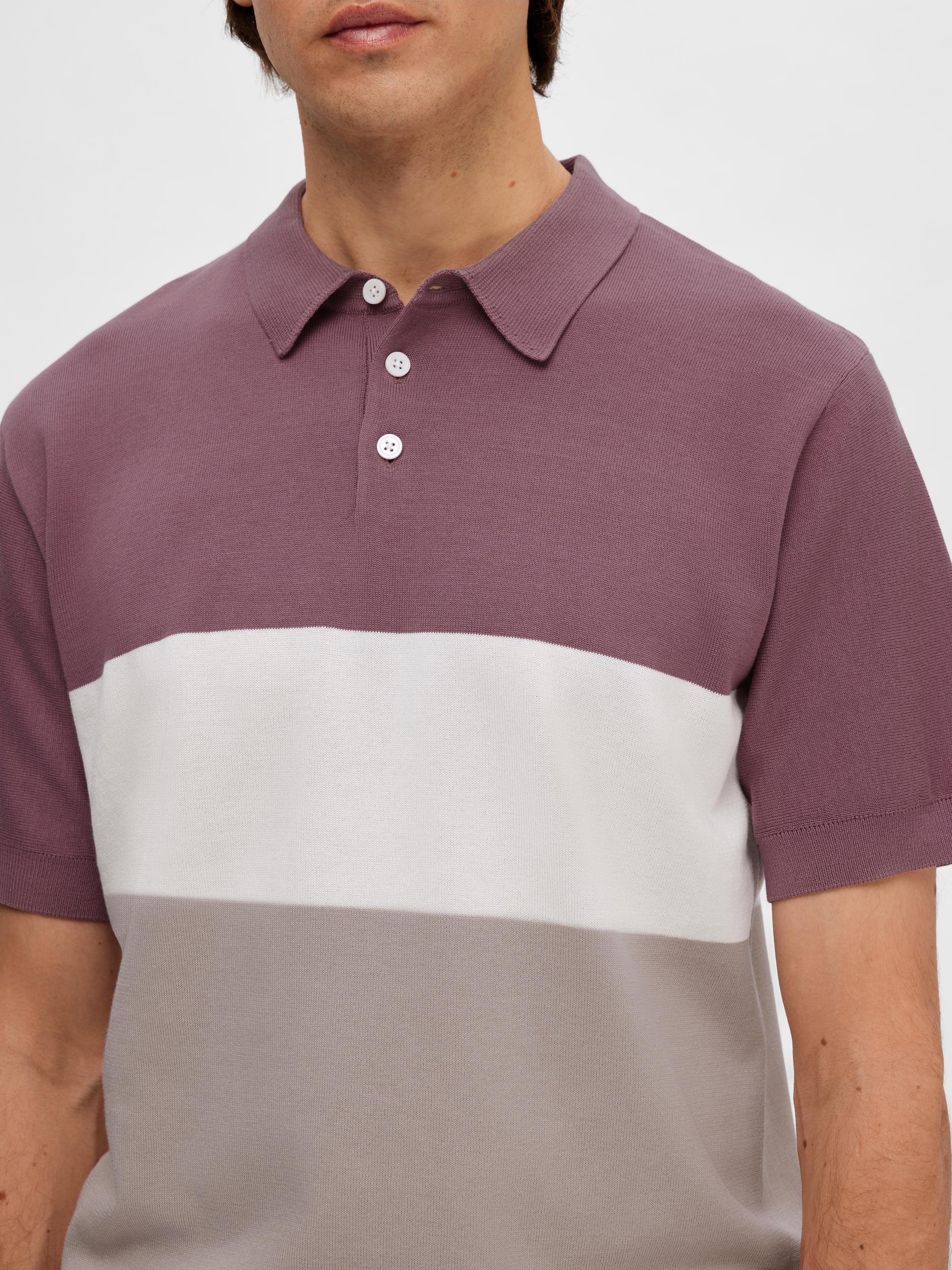 Selected polo wistful mauvre 16088615 AMARANTO SELECTED