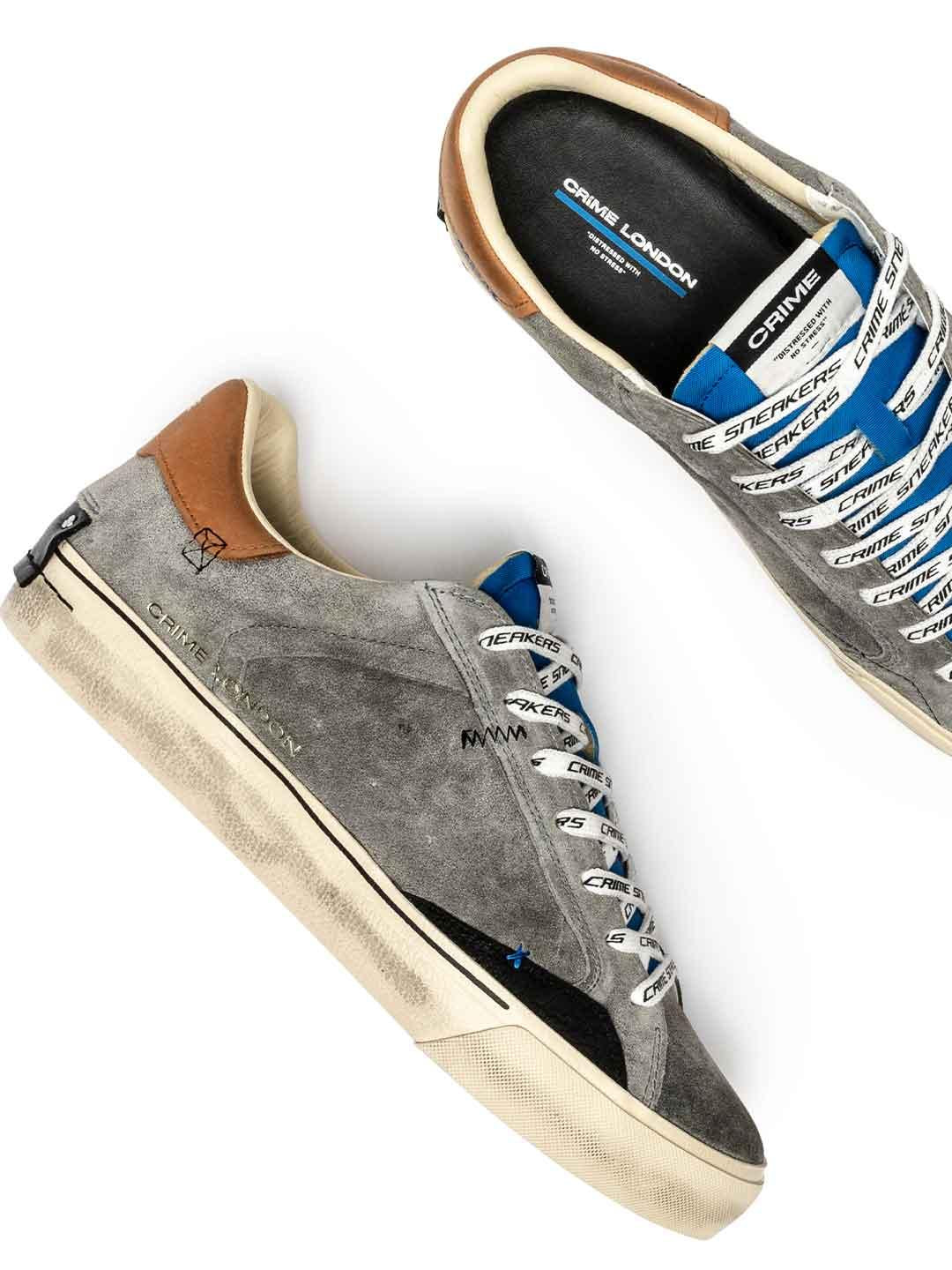 Crime Deconstructed sneakers grigio 11032 GRIGIO CRIME