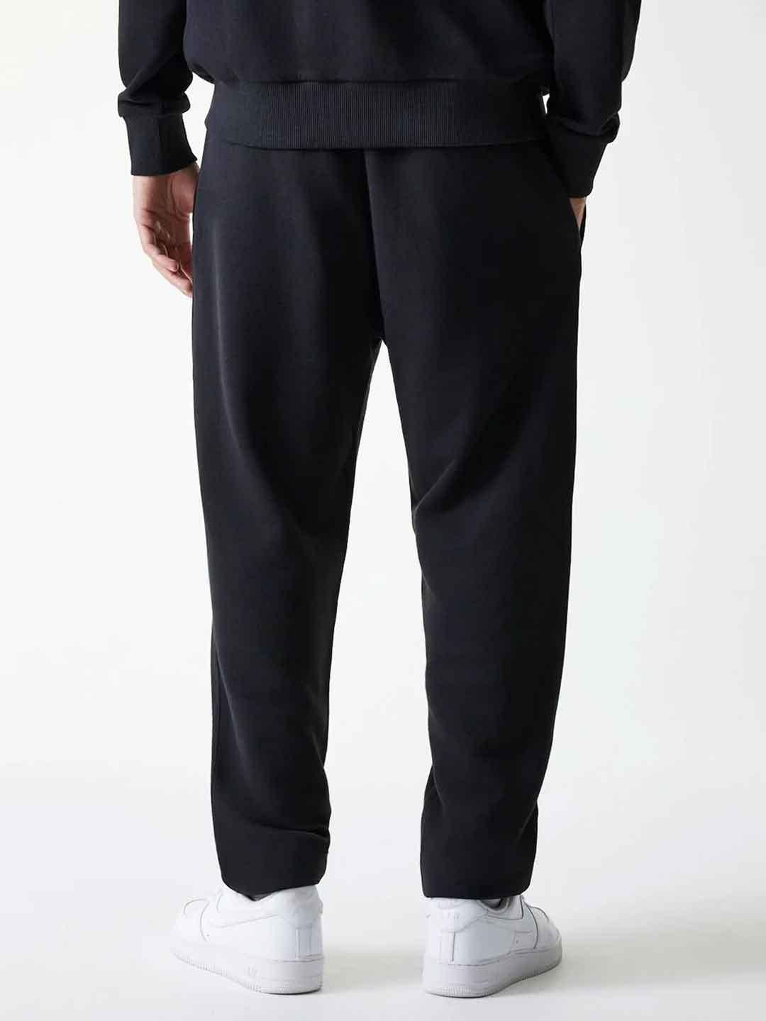 New Era pantaloni nero NY logo bianco 60675767 NERO NEW ERA