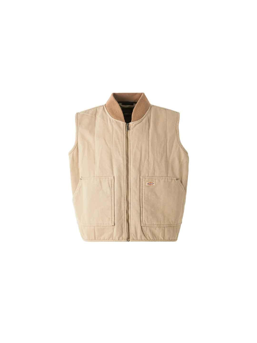Dickies Canvas Vest smanicato beige DK0A87O40DS1 BEIGE DICKIES