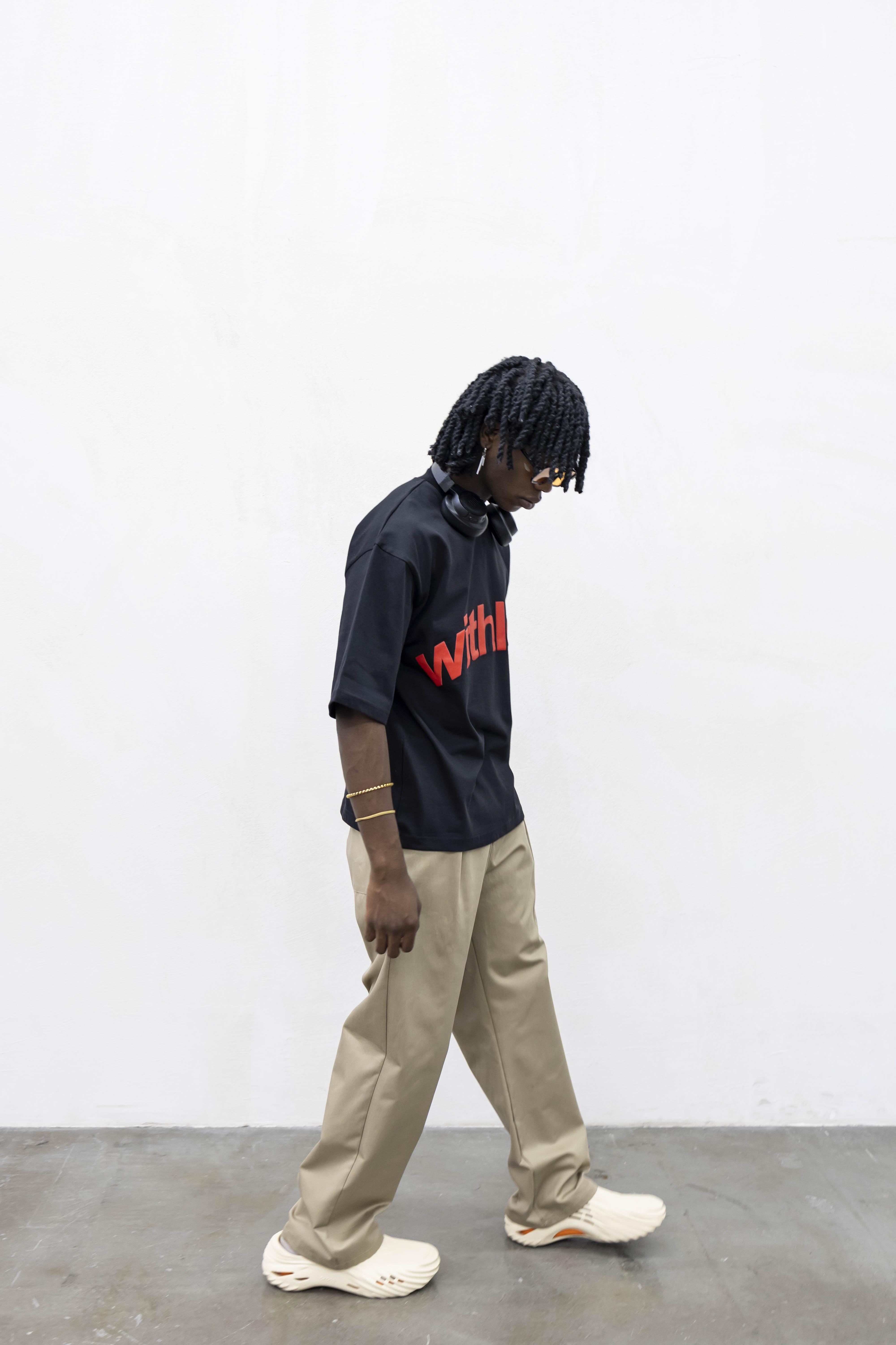 Present Day t-shirt nero Whit Love PRS051 NERO PRESENT DAY