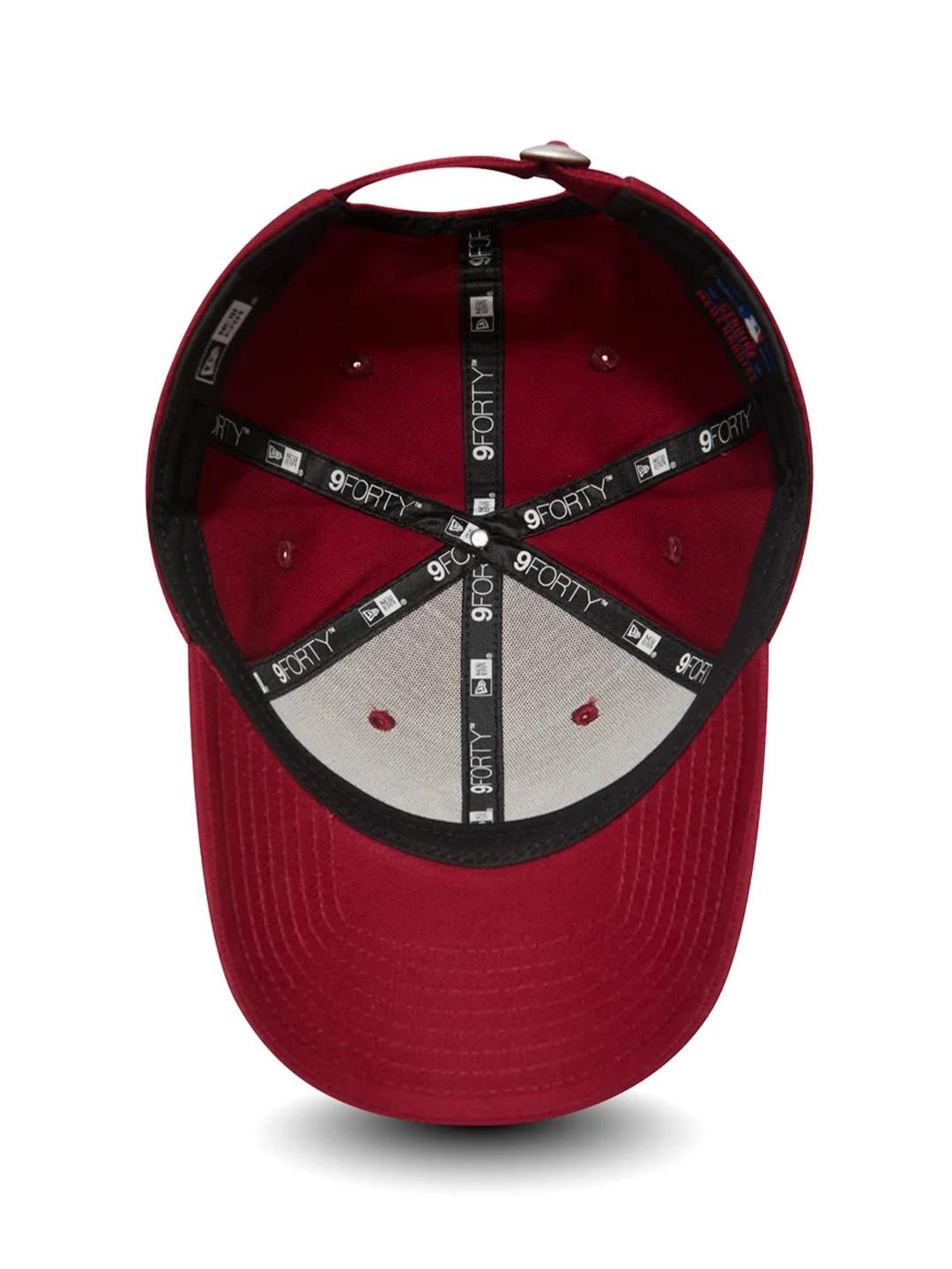 New Era 9Forty cappello bordeaux regolabile 80636012 BORDEAUX NEW ERA