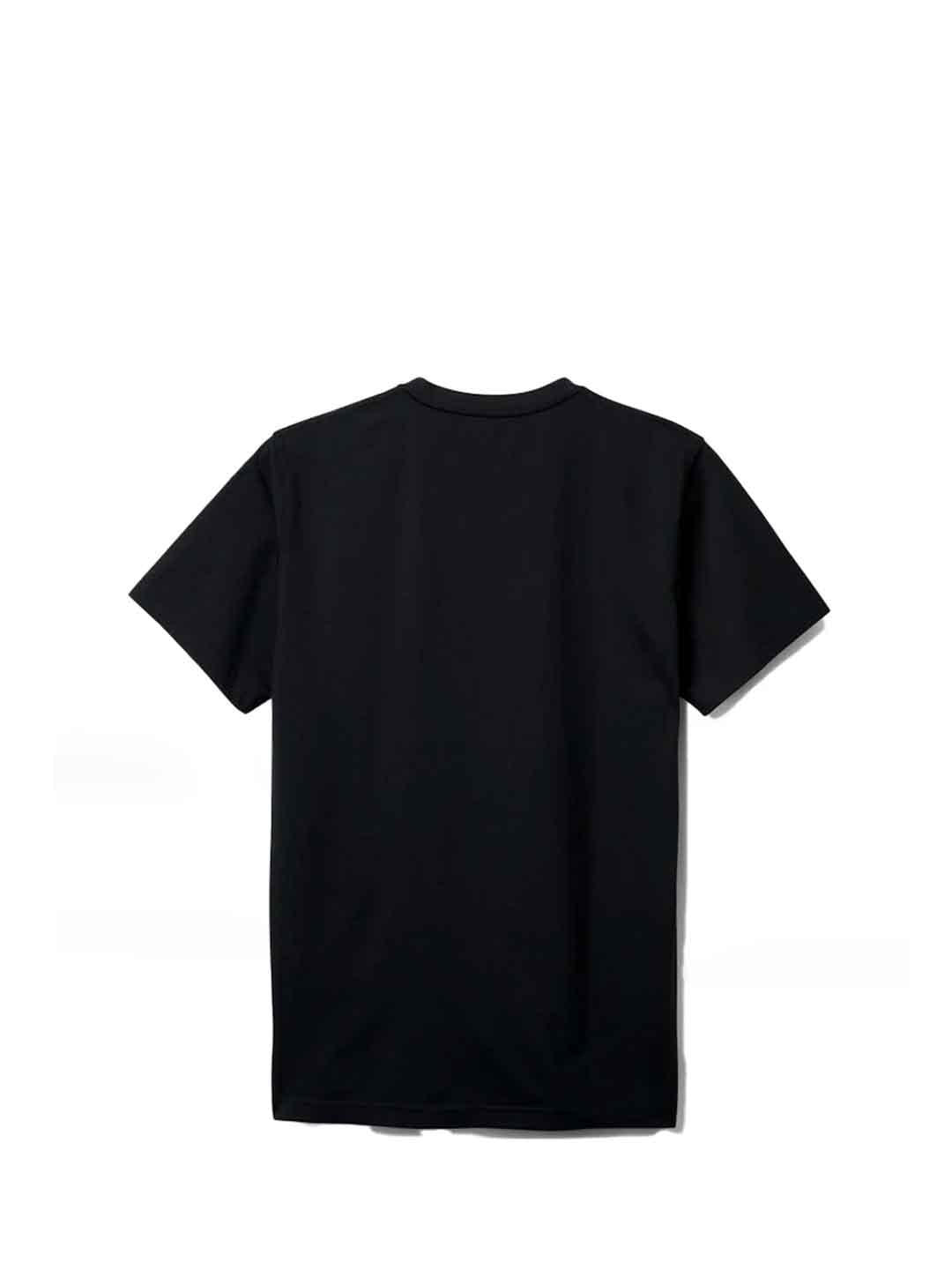 Yes London t-shirt kids nero con patch logato JR2140 NERO YES LONDON