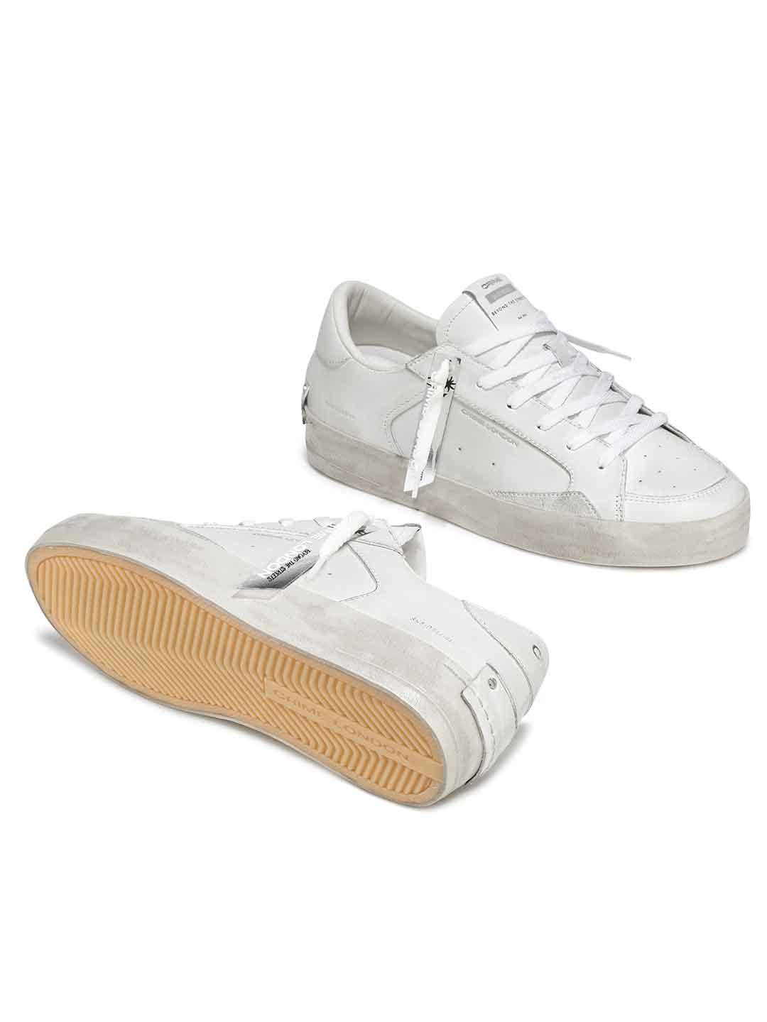 Crime Sk8 Deluxe sneakers bianco 16103 BIANCO CRIME