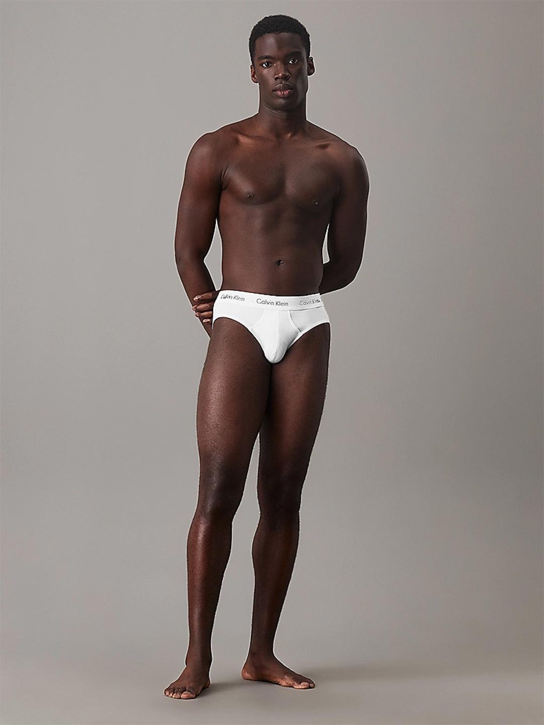 Calvin Klein slip bianco box da 3 0000U2661G BIANCO CALVIN KLEIN