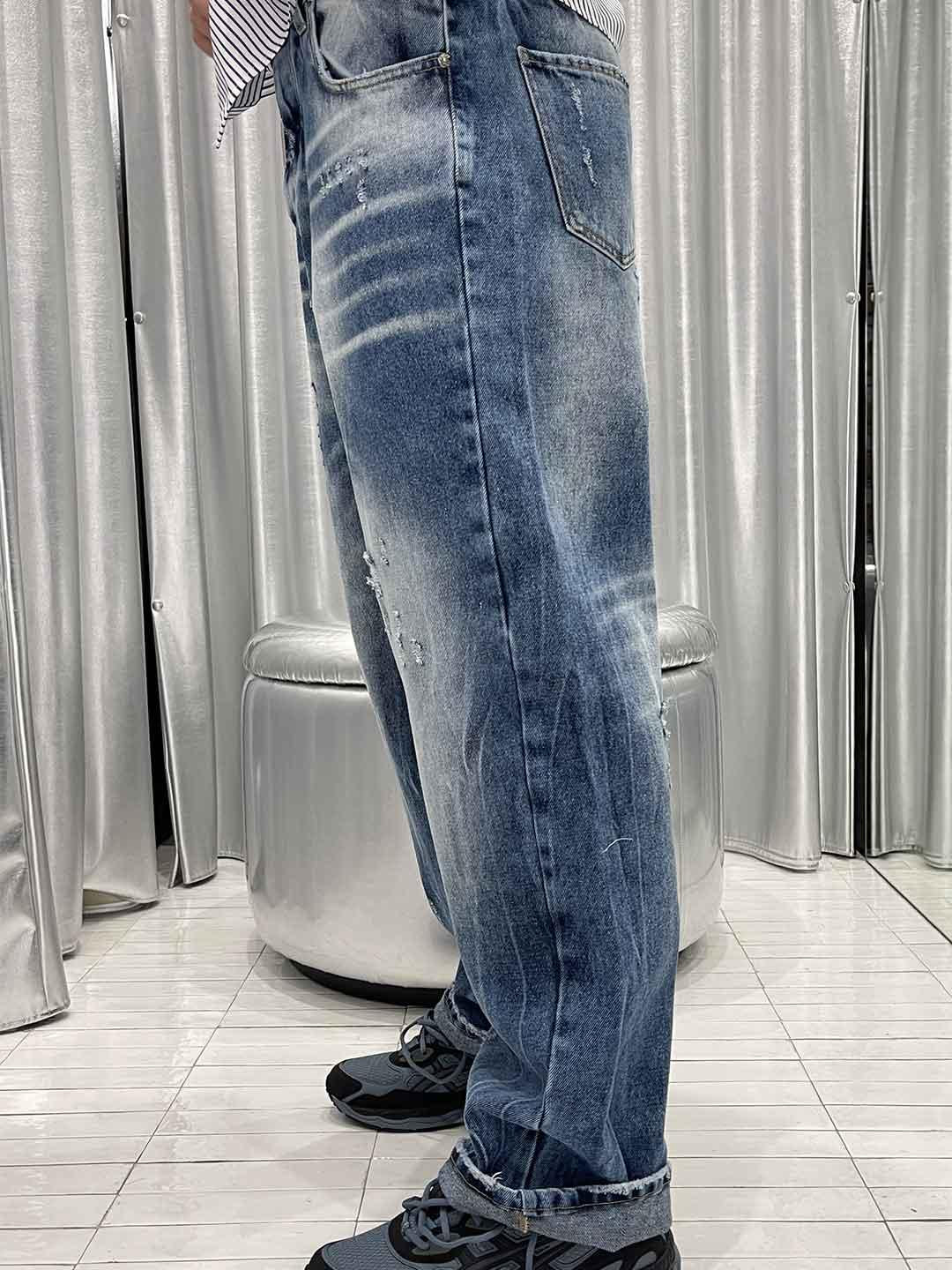 Cianotic Marbie jeans baggy SUPER BAGGY MARBIE JEANS CIANOTIC