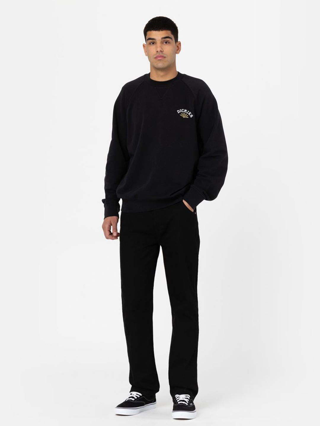 Dickies Thomasville pantaloni nero in denim DK0A4XYR NERO DICKIES