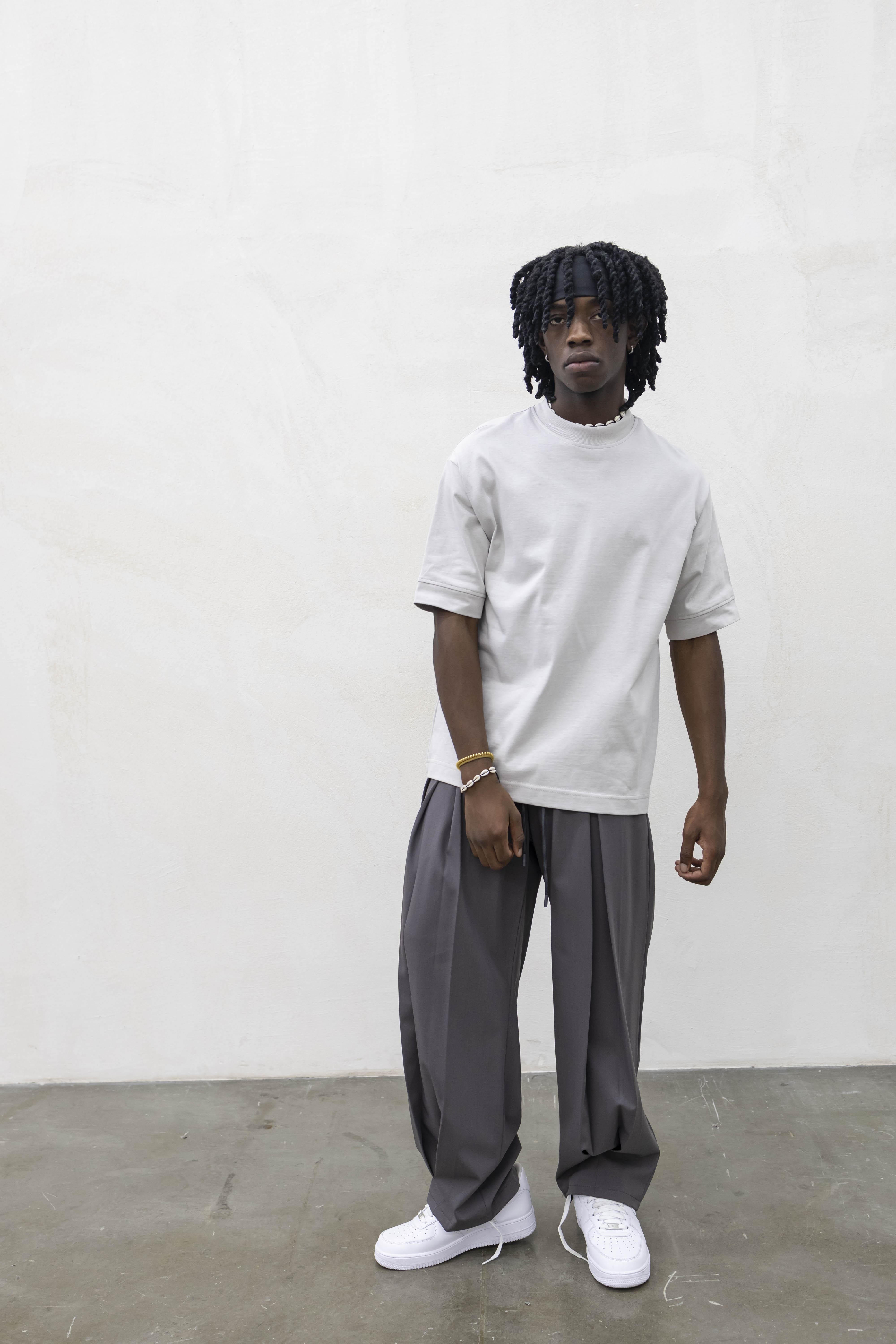 Tokyo pantaloni grigio con deep pences TKO004 GRIGIO TOKYO