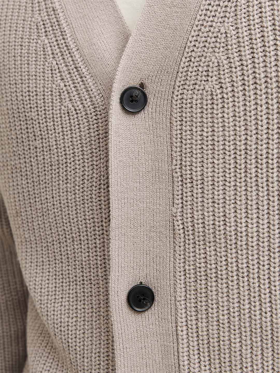 Jack & Jones cardigan beige 12278960 BEIGE JACK & JONES