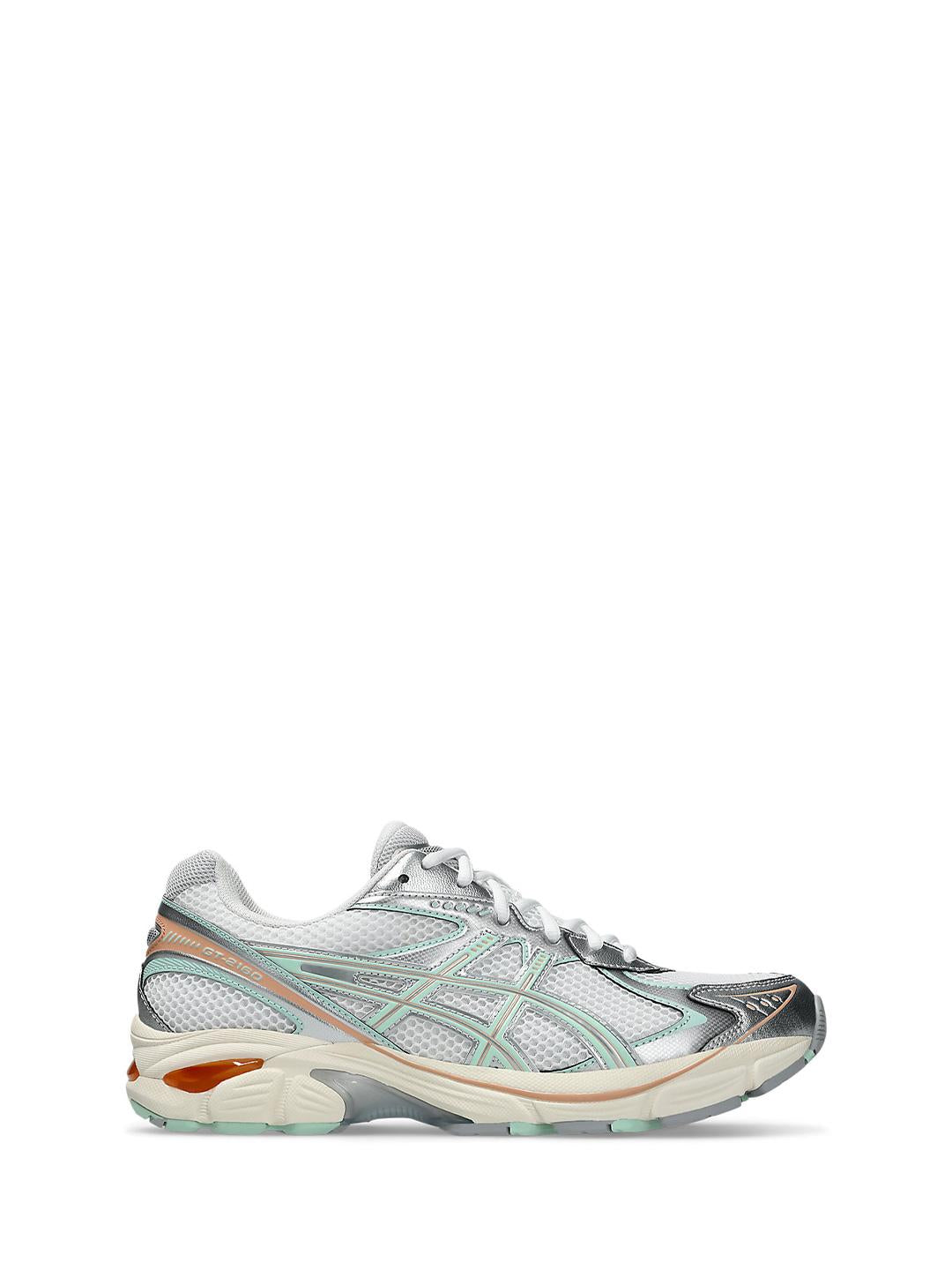 Asics GT-2160 sneakers bianco e verde 1203A275-108 BIANCO ASICS