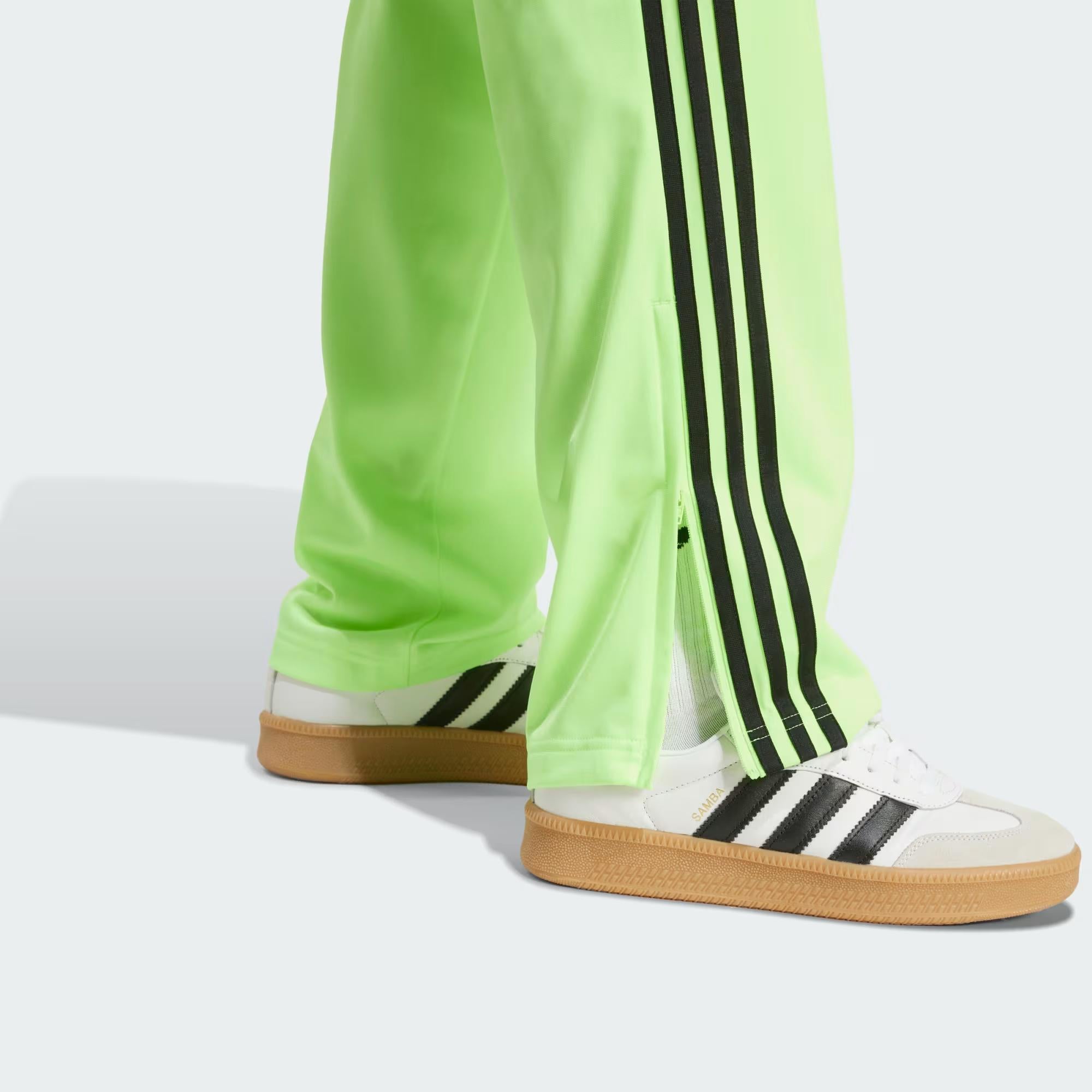 Adidas pantaloni verde fondo con zip KB3678 VERDE ADIDAS