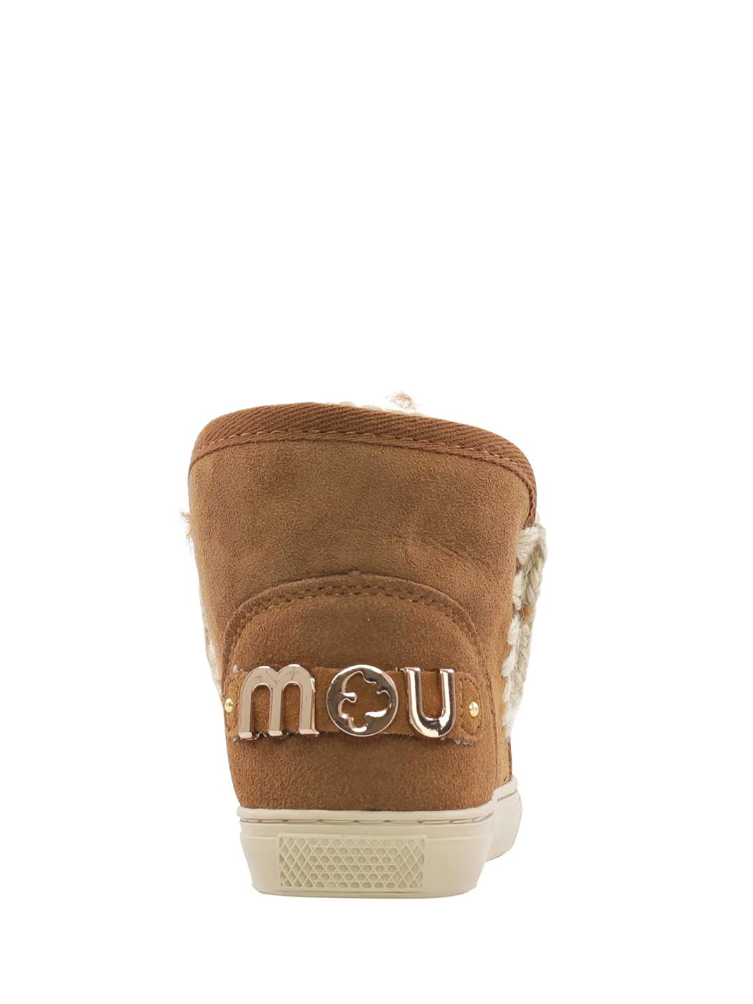 Mou Eskimo kid stivali kids beige basso FK111015A BEIGE MOU