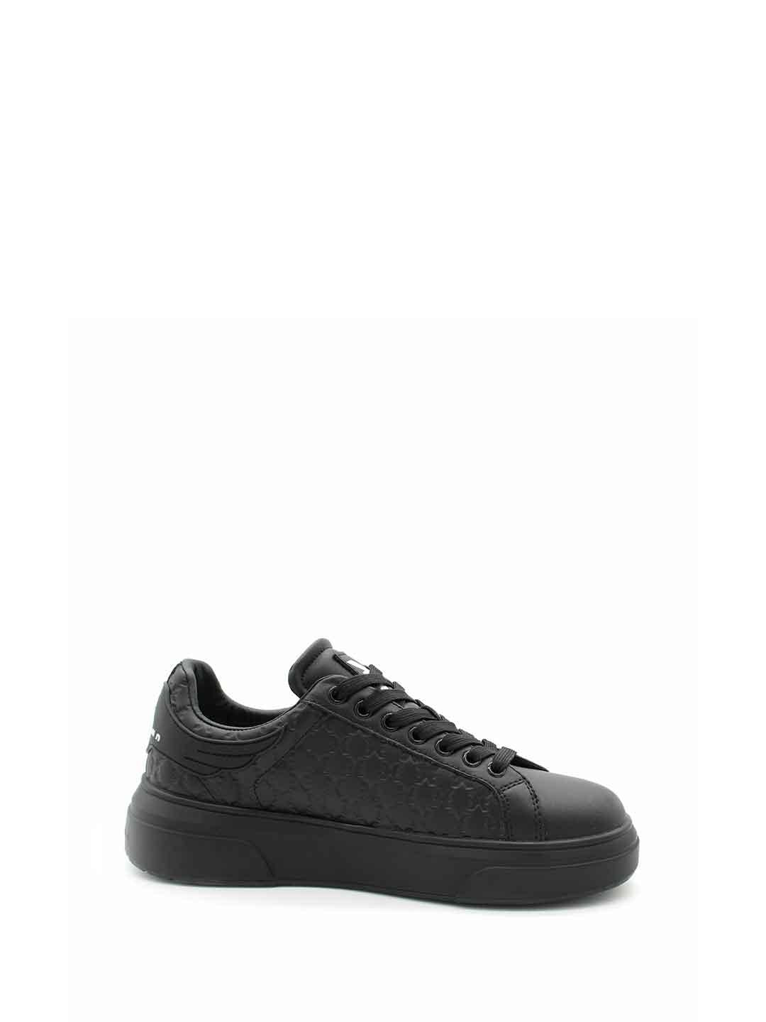 John Richmond 29105 CPB sneakers nero con placca 29105 CP B NERO JOHN RICHMOND
