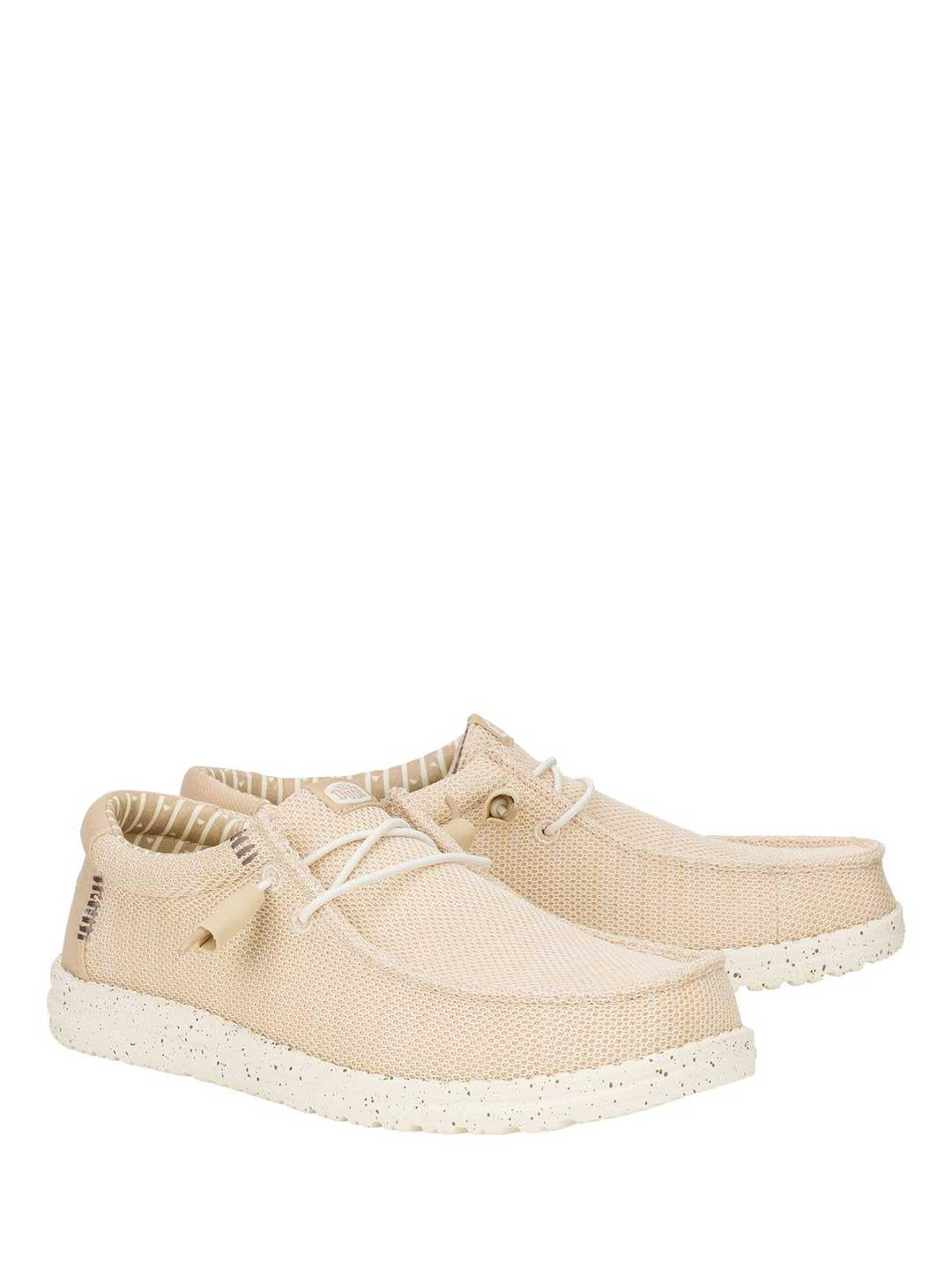 Hey Dude Wally sneakers beige 41898 BEIGE HEY DUDE