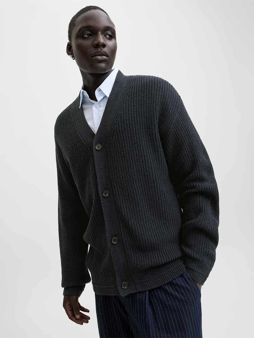 Jack & Jones cardigan blu 12278960 BLU JACK & JONES