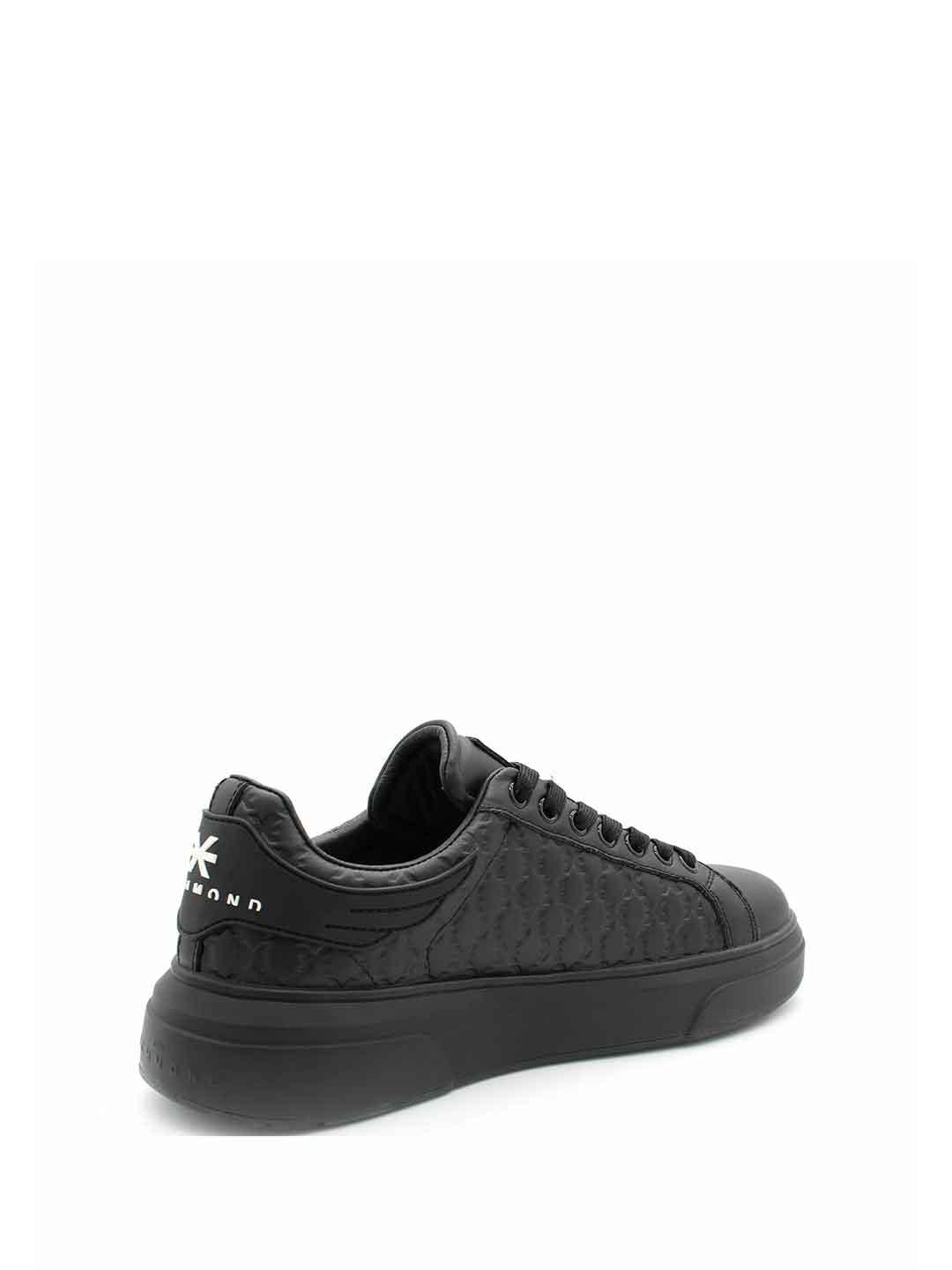 John Richmond 29105 CPB sneakers nero con placca 29105 CP B NERO JOHN RICHMOND