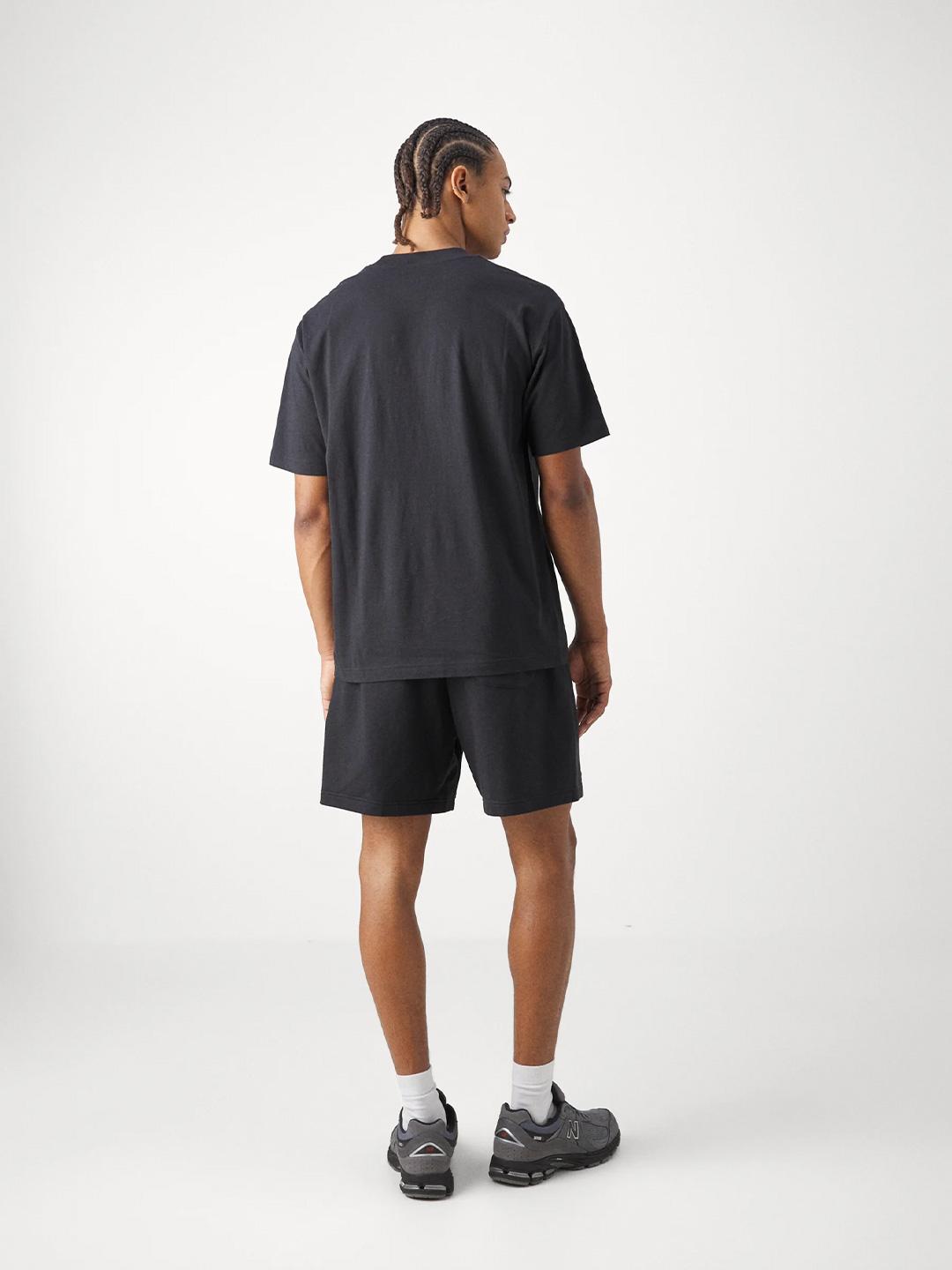 New Balance t-shirt nero con logo MT41509BK NERO NEW BALANCE
