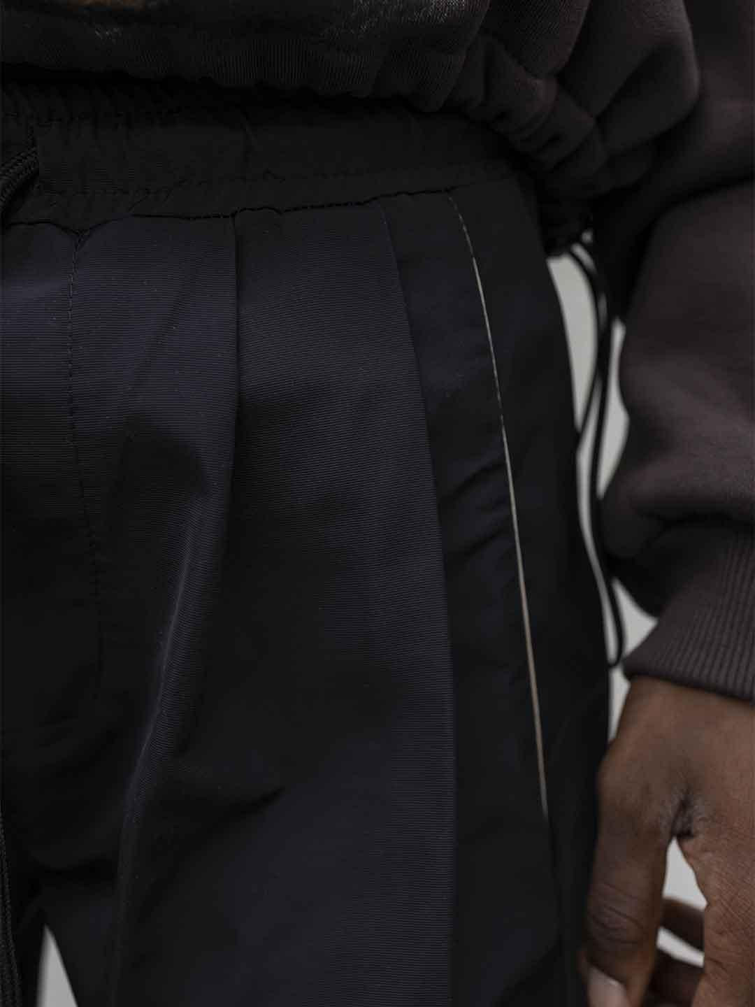 Present Day pantaloni nero in nylon PRS043 NERO PRESENT DAY