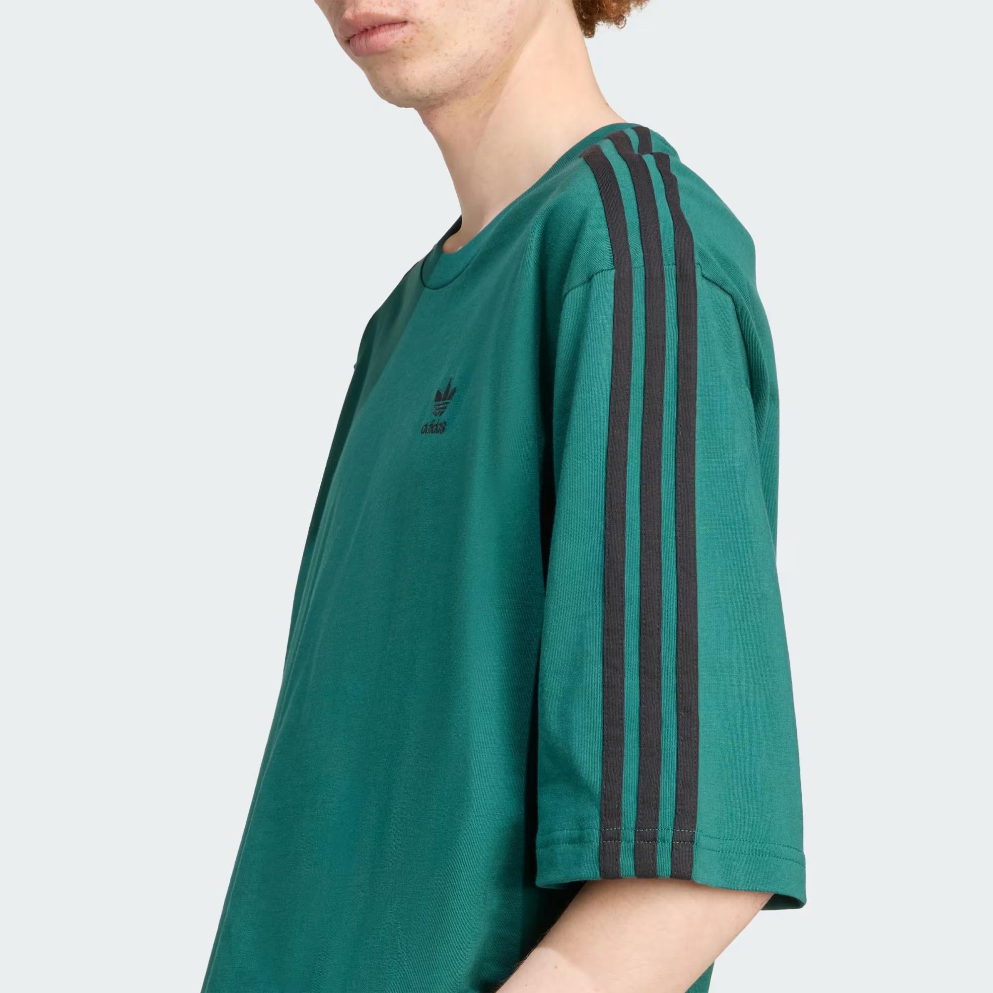 Adidas t-shirt verde oversize JY1396 VERDE ADIDAS
