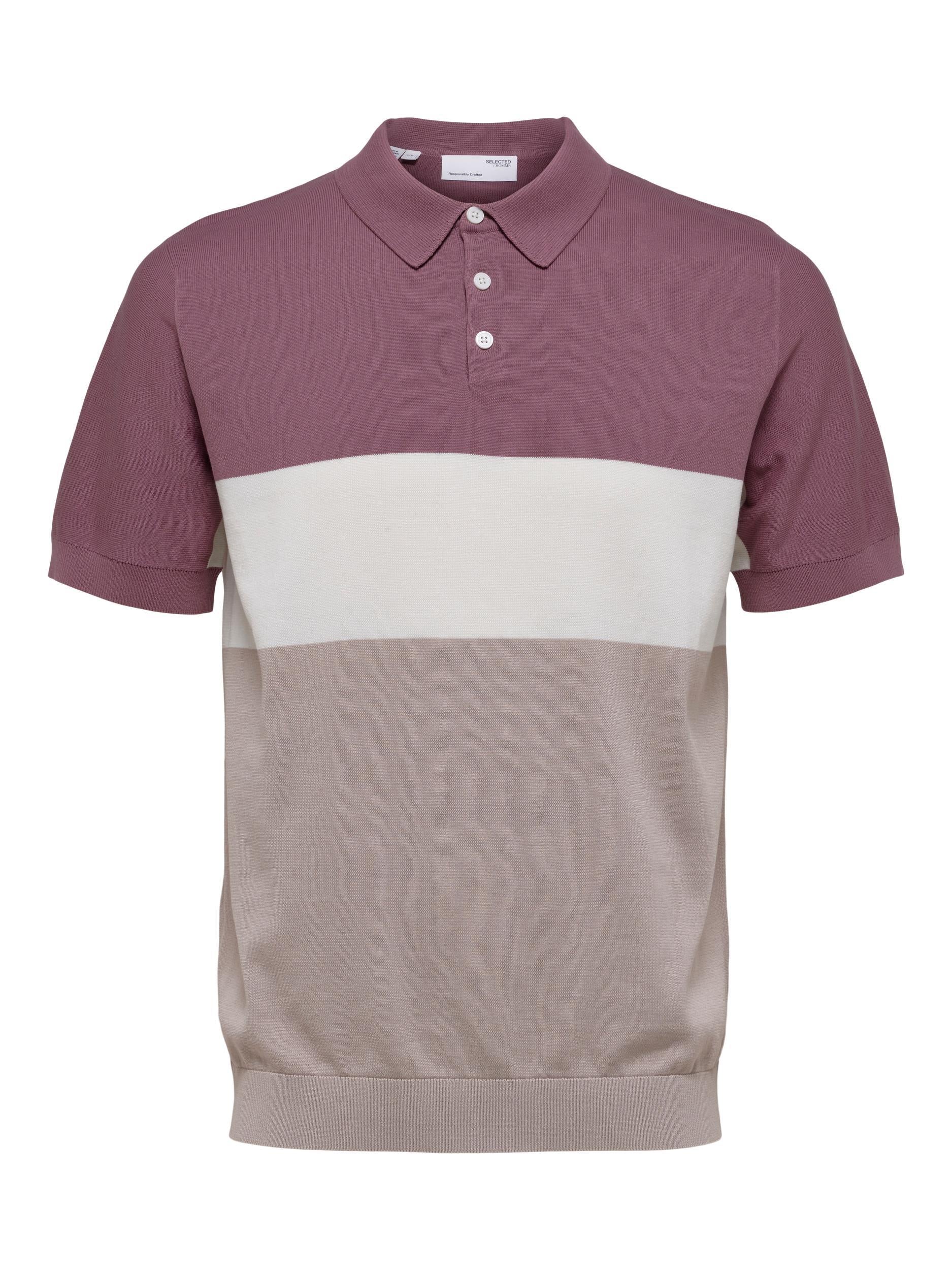 Selected polo wistful mauvre 16088615 AMARANTO SELECTED
