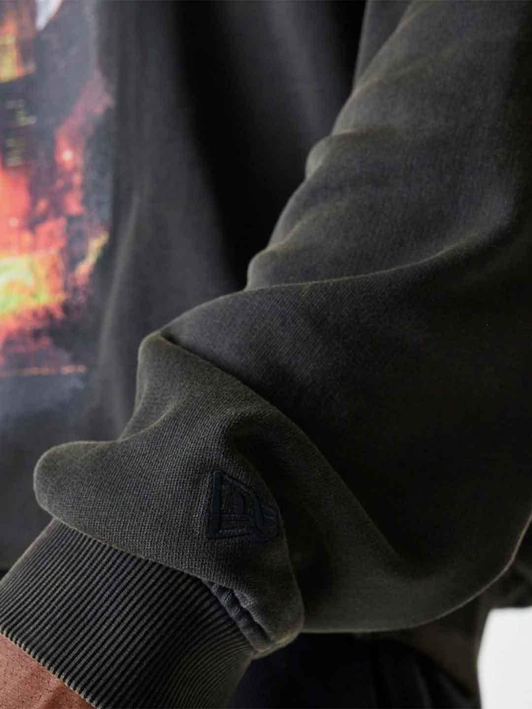 New Era felpa grigio Chicago Bulls 60684351 GRIGIO NEW ERA