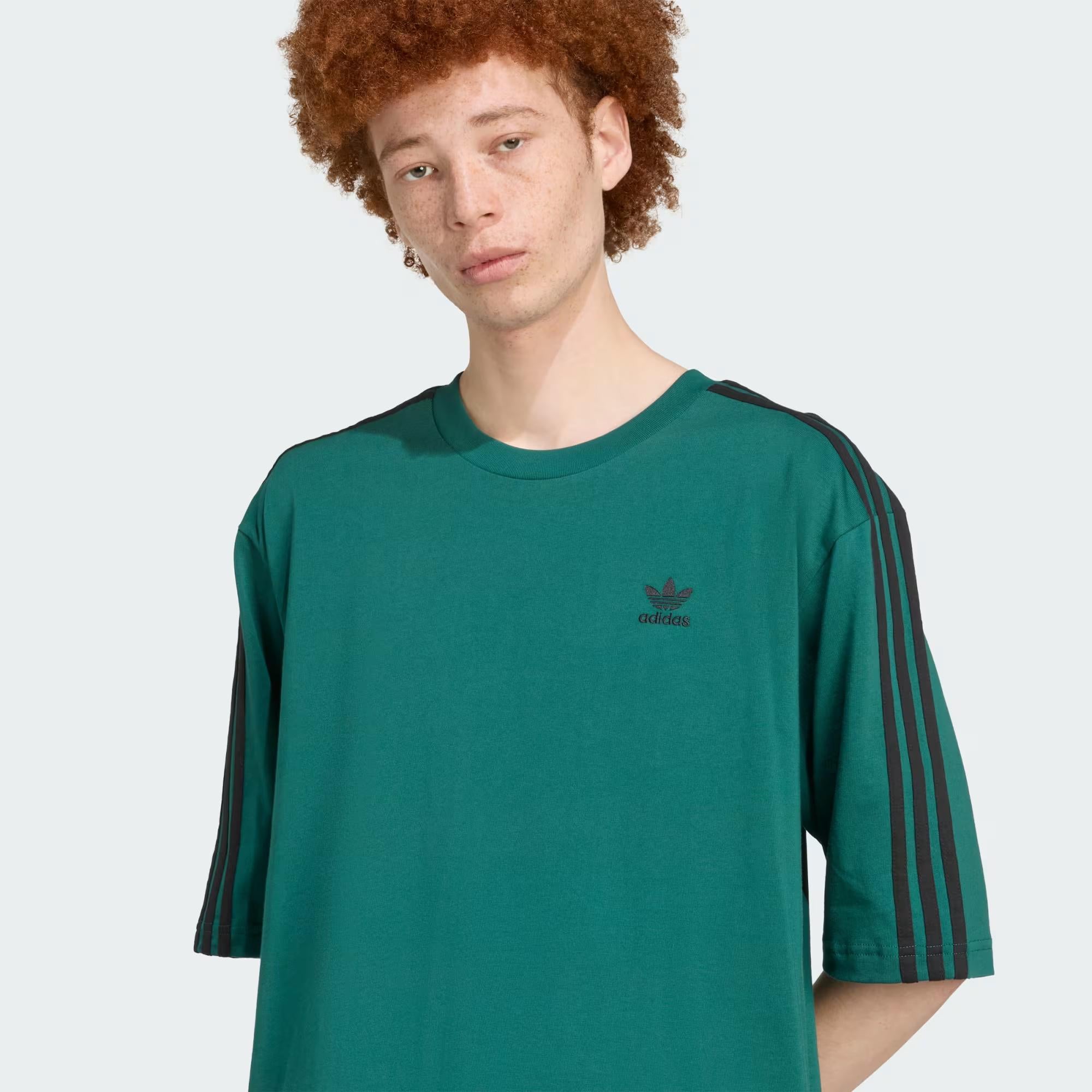 Adidas t-shirt verde oversize JY1396 VERDE ADIDAS