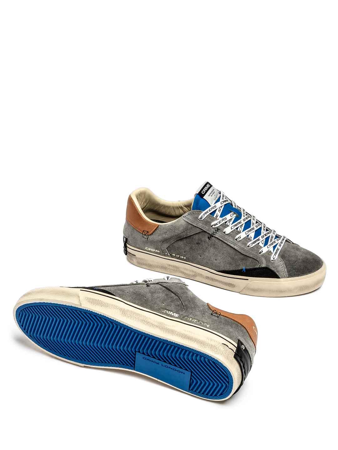 Crime Deconstructed sneakers grigio 11032 GRIGIO CRIME