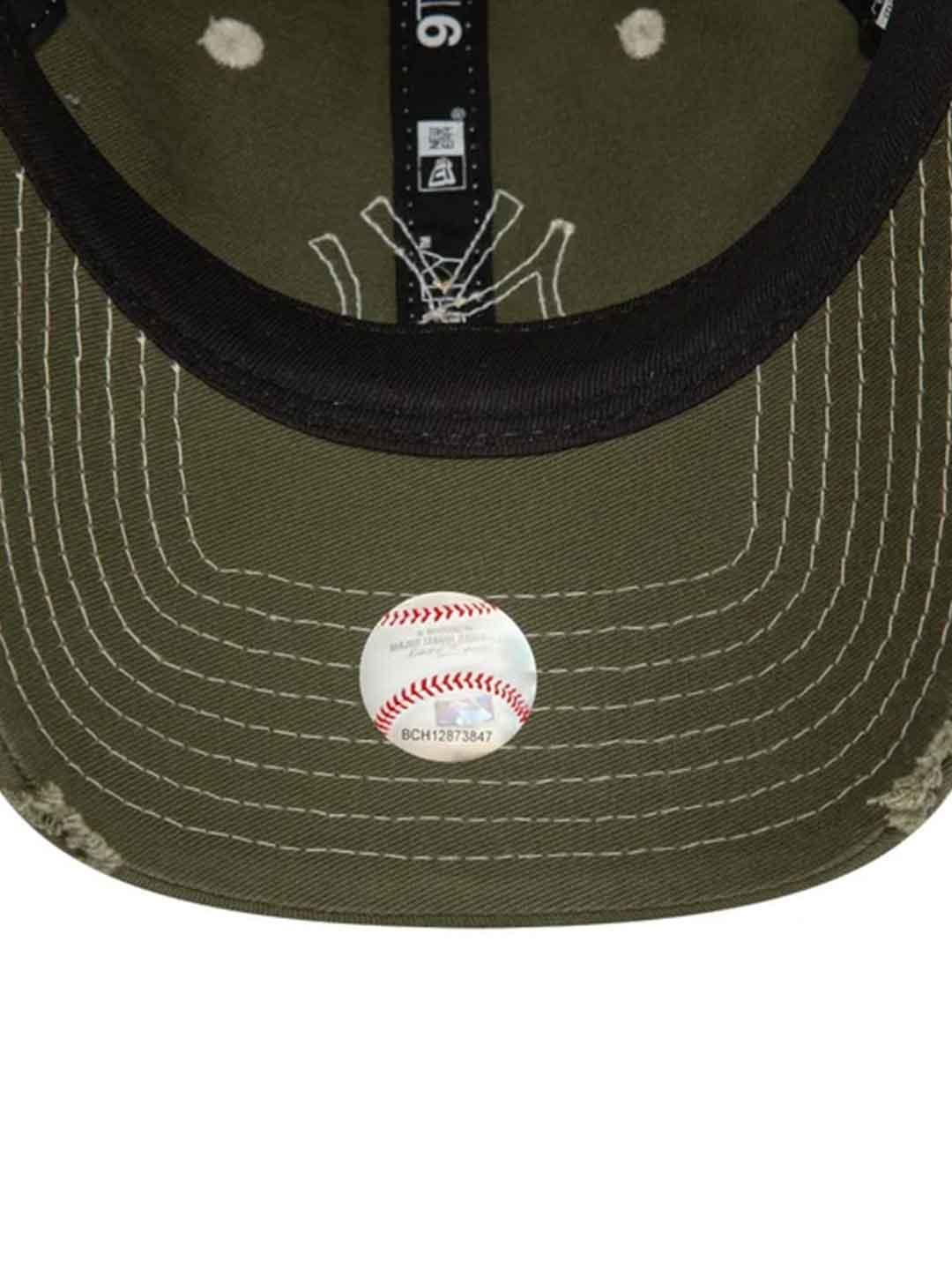 New Era 9Forty cappello verde militare con logo cucito 60565241 VERDE MILITARE NEW ERA