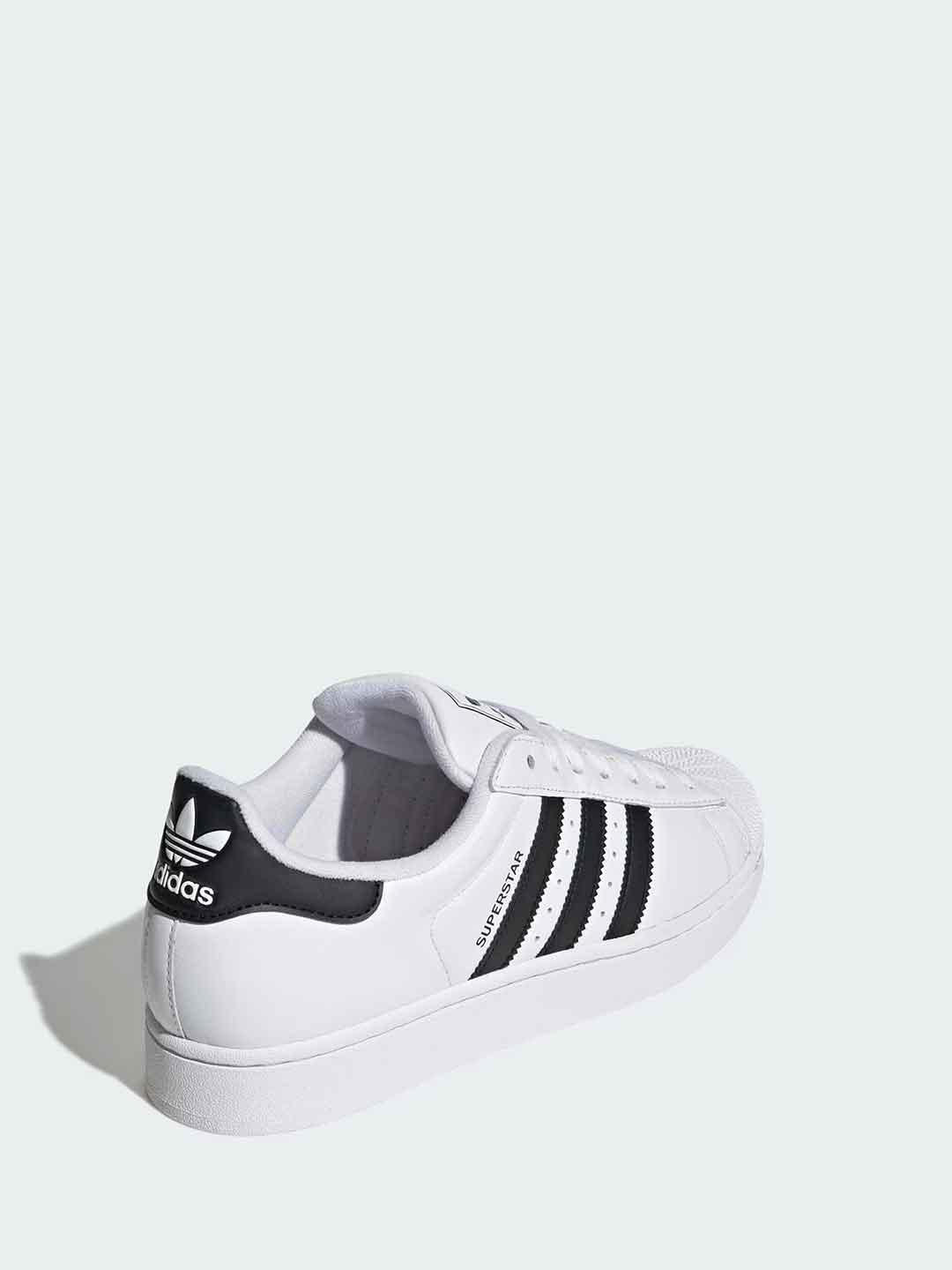 Adidas Superstar sneakers bianco e nero IH8659 BIANCO ADIDAS