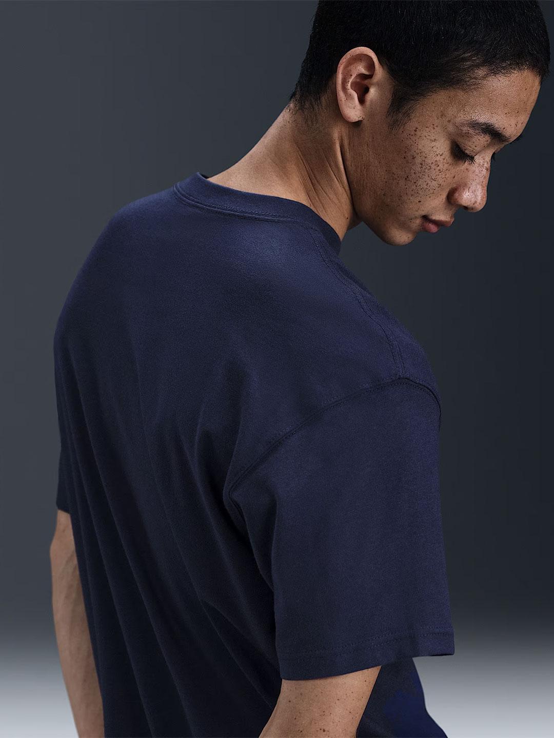 Nike t-shirt blu con taschino IB1382-410 BLU NIKE