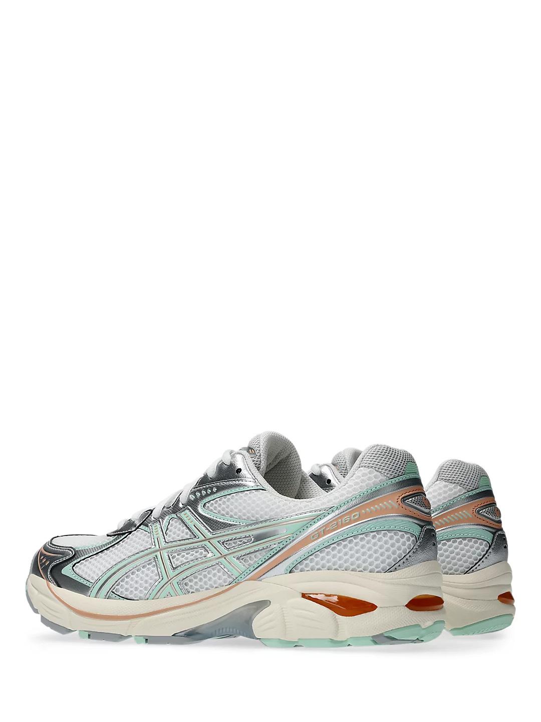 Asics GT-2160 sneakers bianco e verde 1203A275-108 BIANCO ASICS