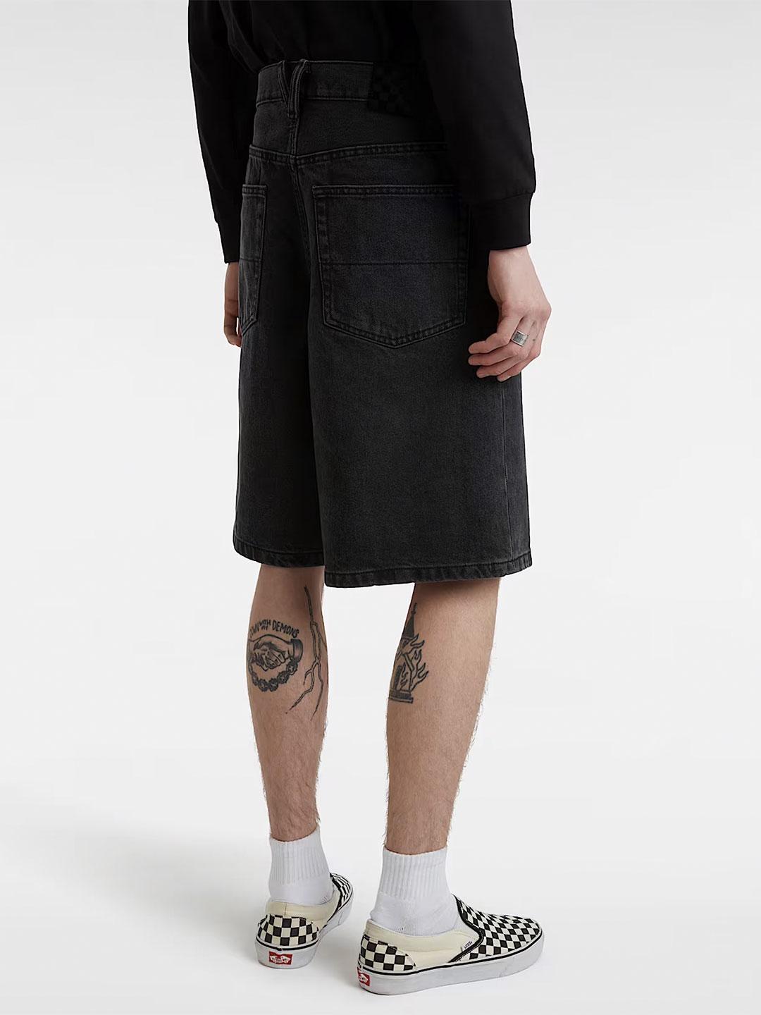 Vans t-bermuda nero in jeans VN000C9VEMQ1 NERO VANS