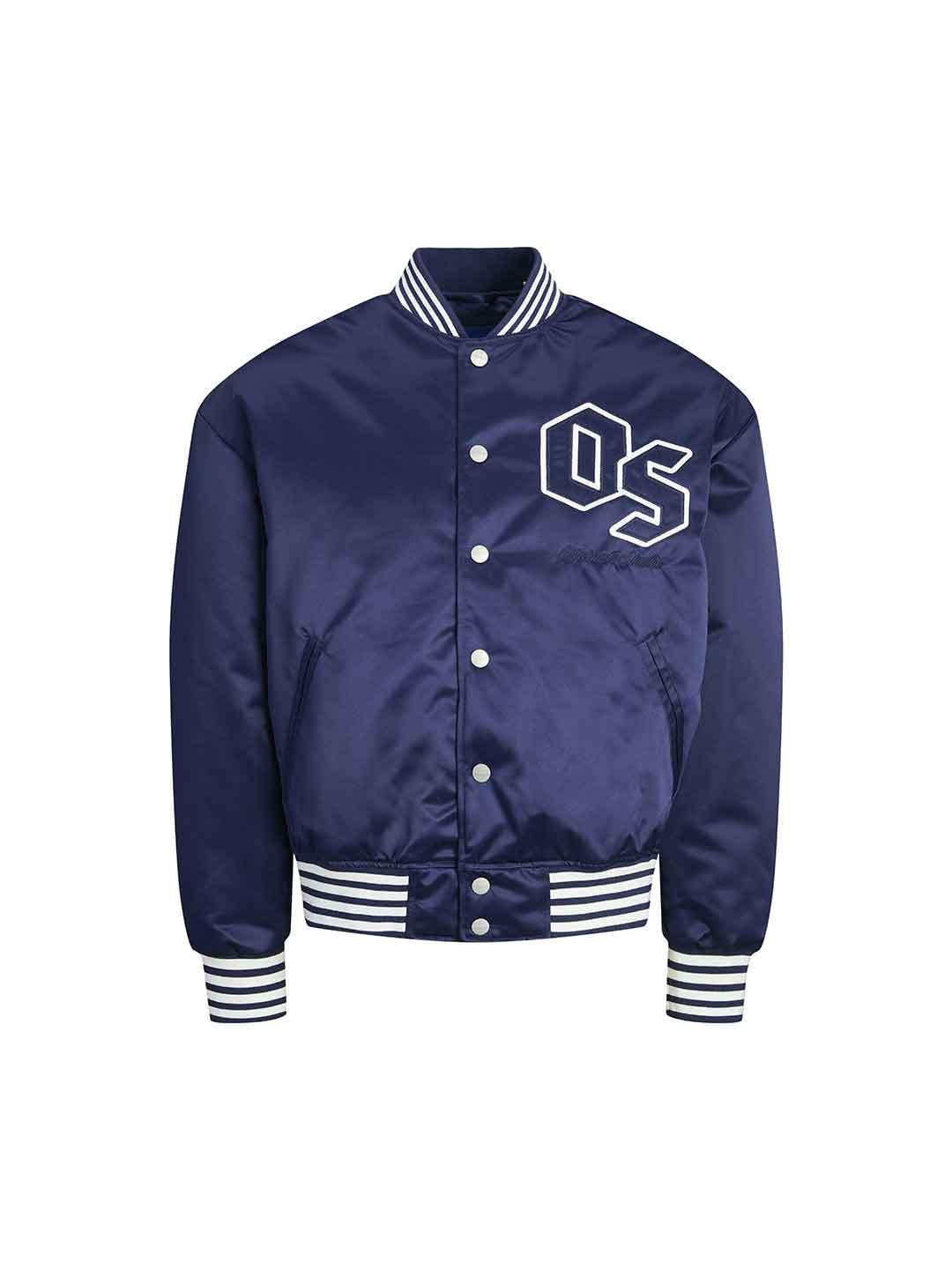Jack & Jones giubbino bomber blu 12282953 BLU JACK & JONES