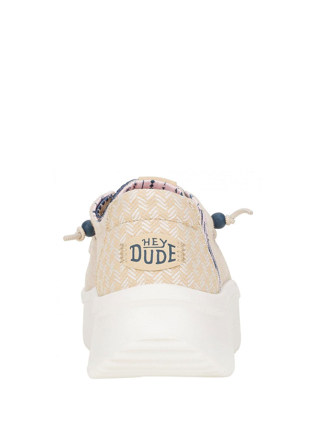 Hey Dude Wendy sneakers beige 41946 BEIGE HEY DUDE