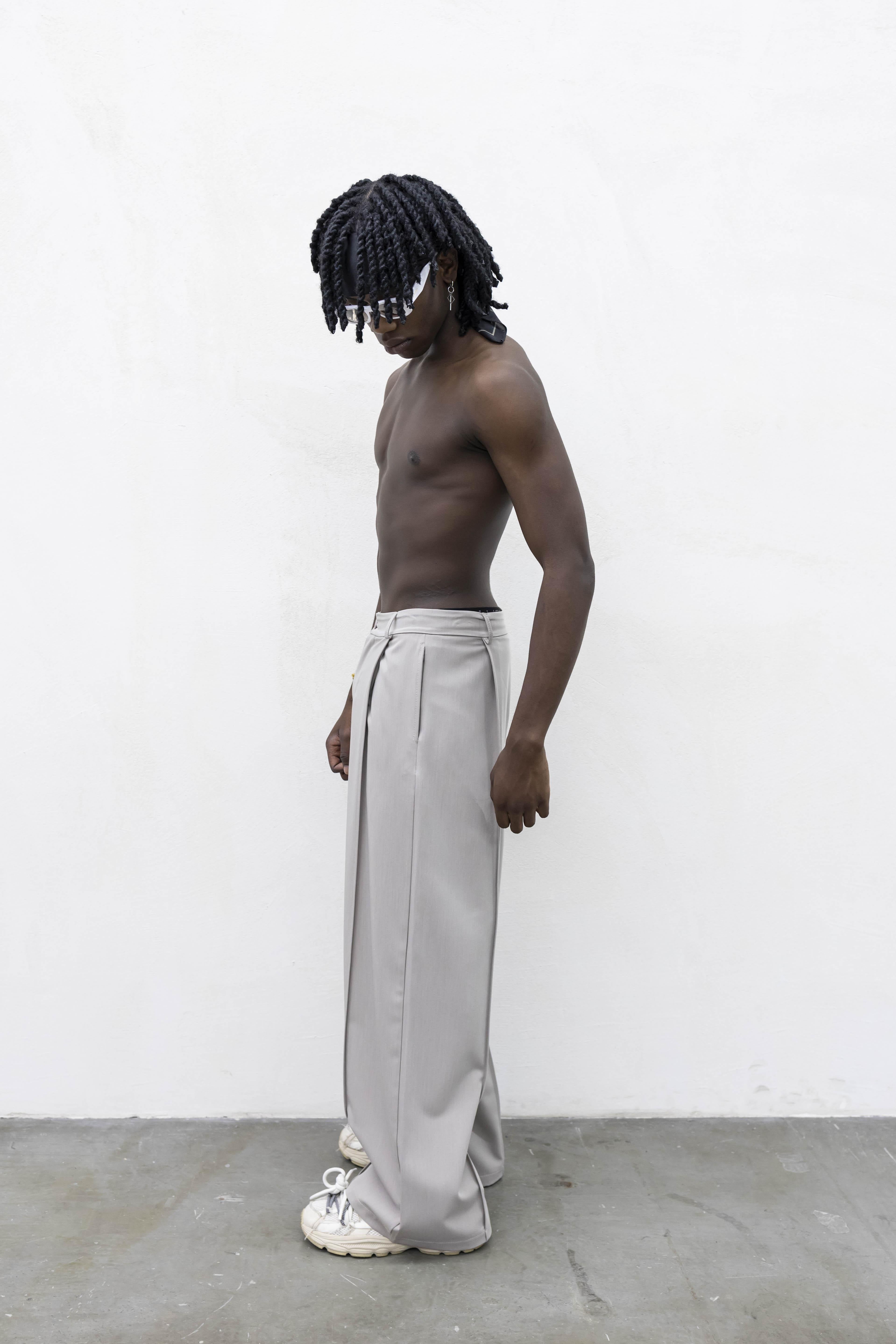 Present Day All Pinces pantaloni beige PRS019 BEIGE PRESENT DAY