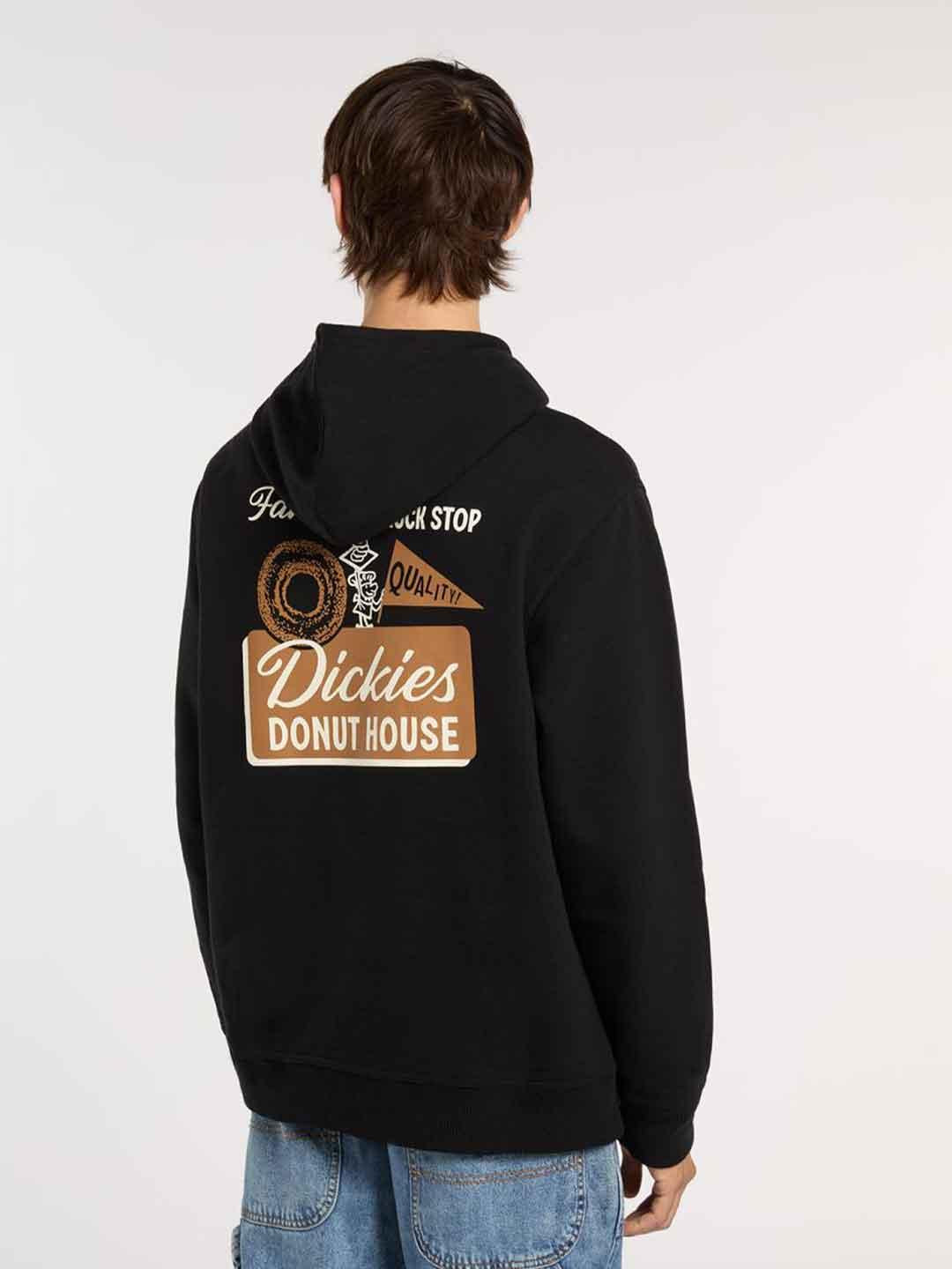 Dickies Donut House felpa nero DK0A88ATBLK NERO DICKIES