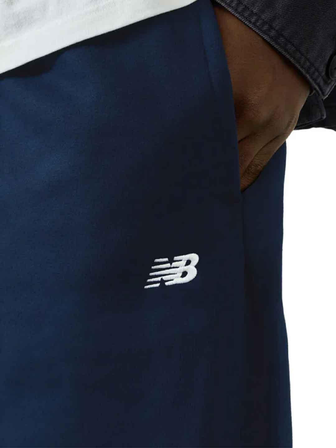 New Balance pantaloni blu MP41503NNY BLU NEW BALANCE