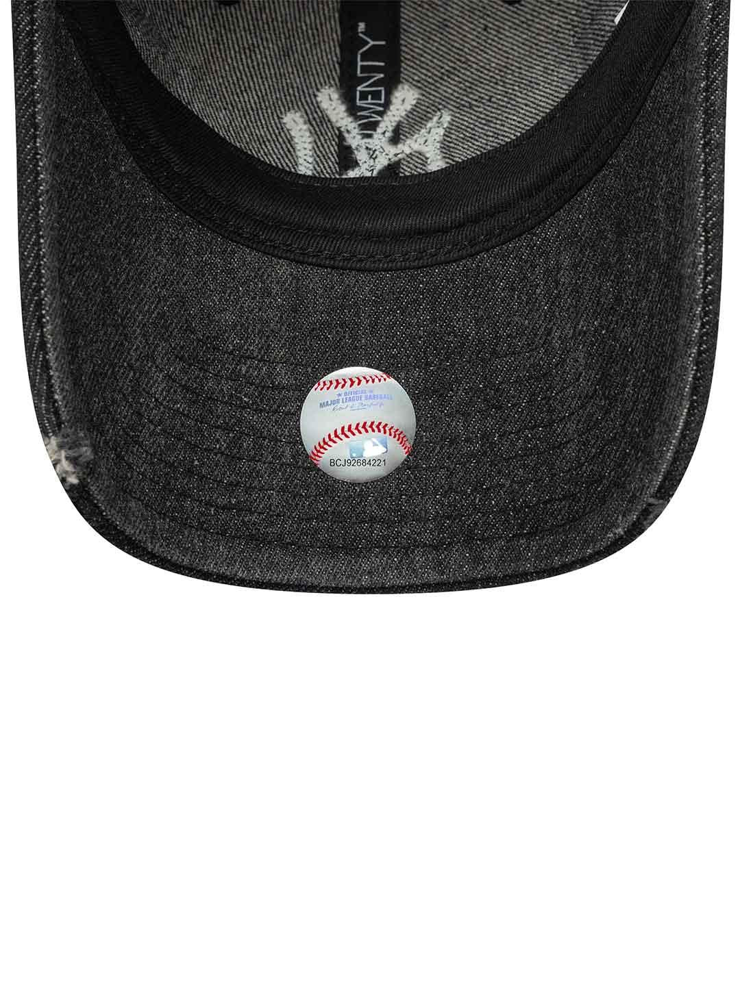 New Era 9TWENTY cappello grigio in denim 60691319 GRIGIO NEW ERA