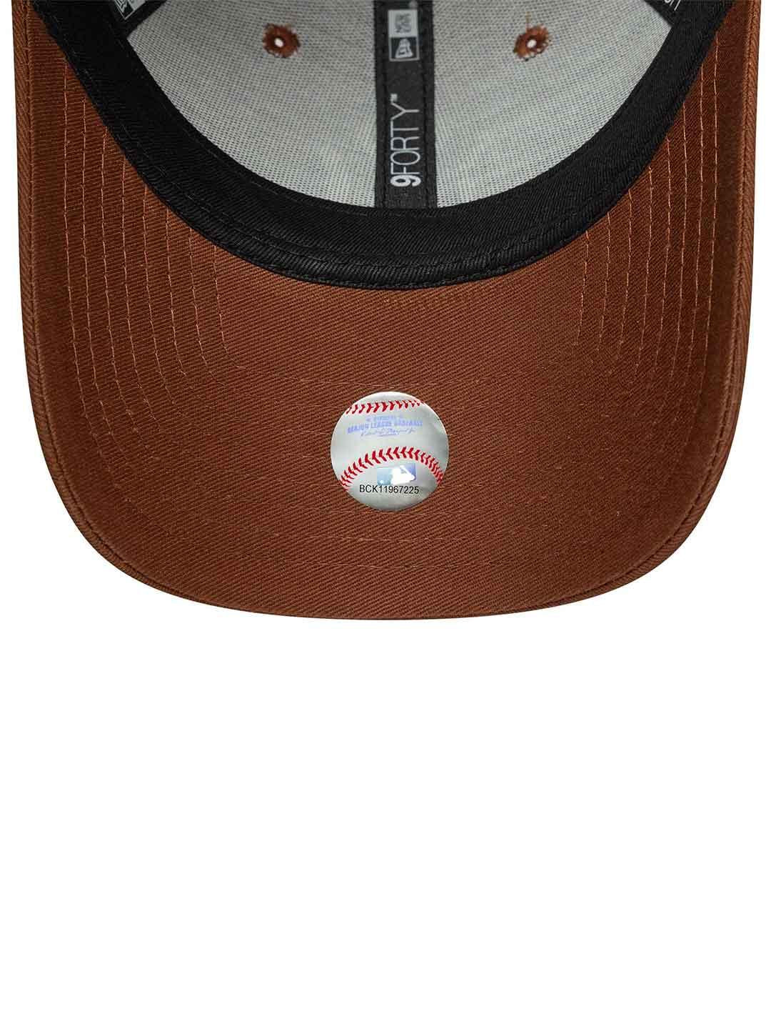 New Era 9FORTY cappello marrone con logo marrone 60691396 MARRONE NEW ERA