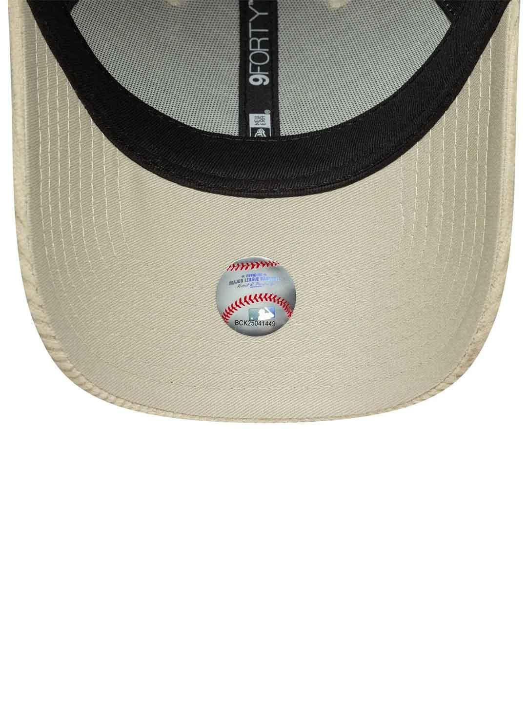 New Era 9FORTY cappello panna a costine 60691355 PANNA NEW ERA