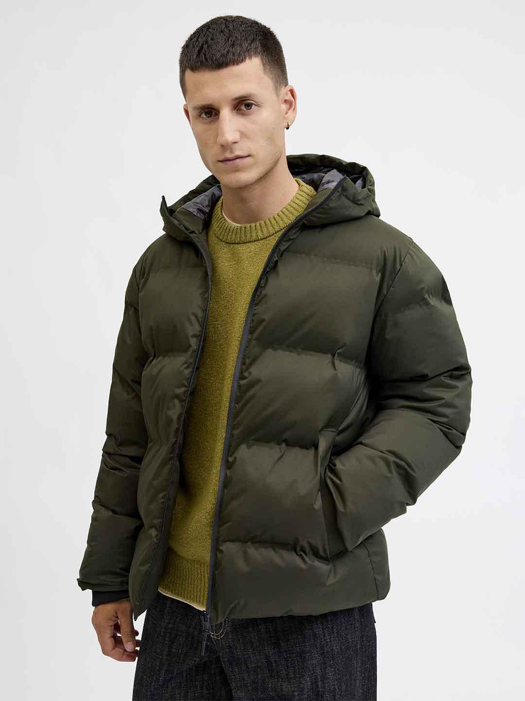 Jack & Jones giubbino verde 12282300 VERDE JACK & JONES