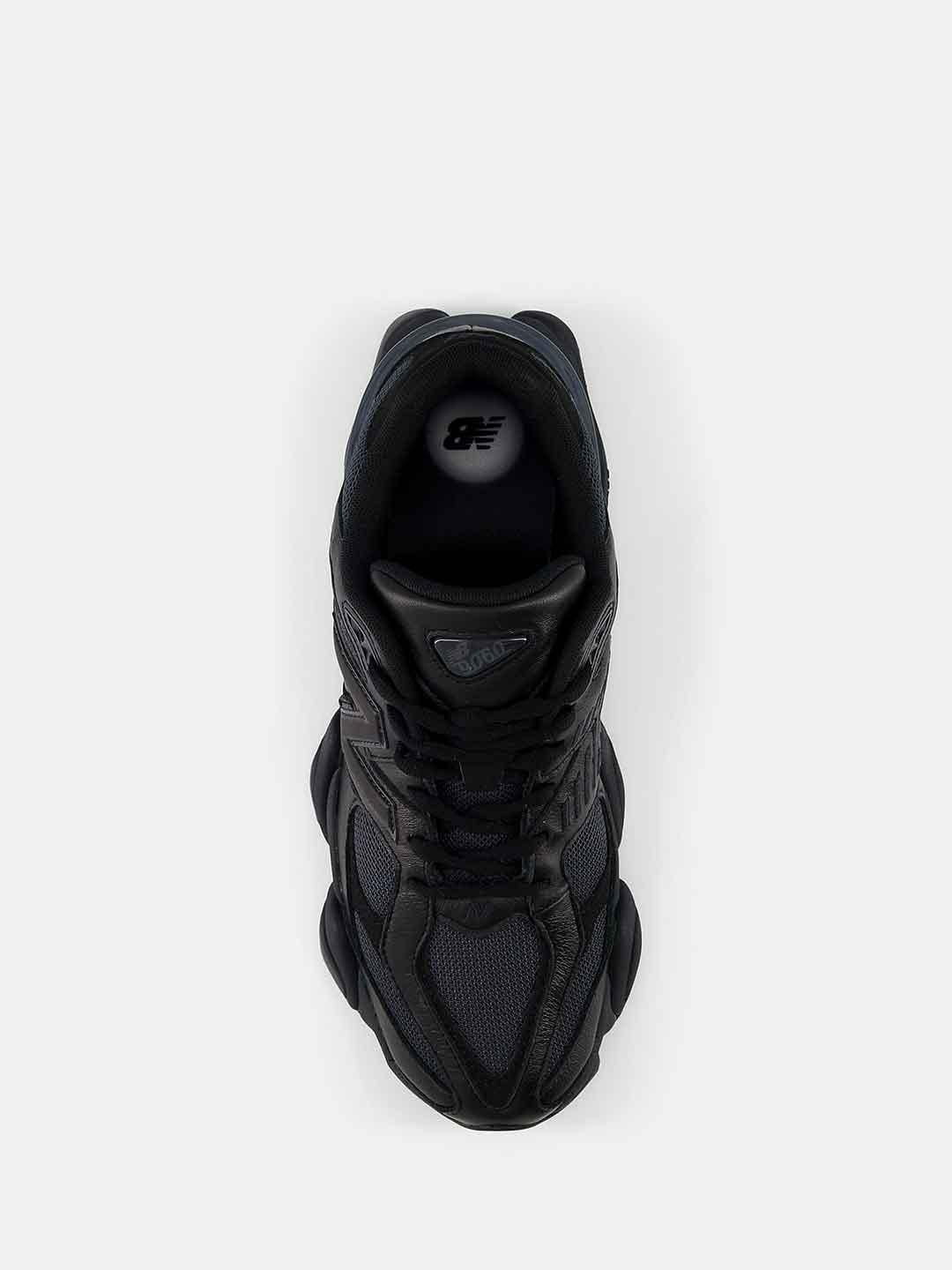 New Balance 9060 sneakers nero in pelle U9060NRI NERO NEW BALANCE