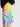 Acupuncture cargo tie-Dye multicolor