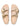 Birkenstock Arizona Big Buckle sandali cipria con fibbia in oro