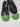 Camper Junction mocassino nero in pelle con punta verde in gomma removibile