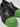 Camper Junction mocassino nero in pelle con punta verde in gomma removibile