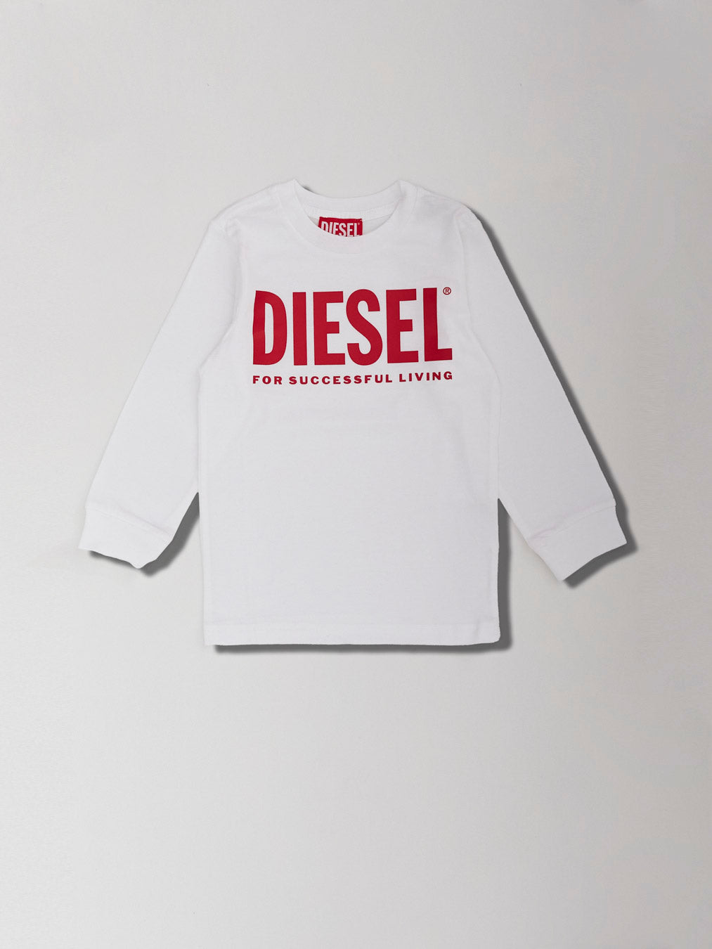 Diesel kids t-shirt stampa logo frontale